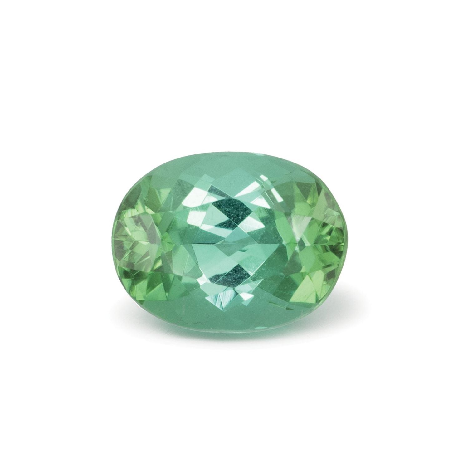 2.86 ct Oval Natural Natural Tourmaline Tourmaline – Faceted Cut – N/A Certified — Sapphire Row