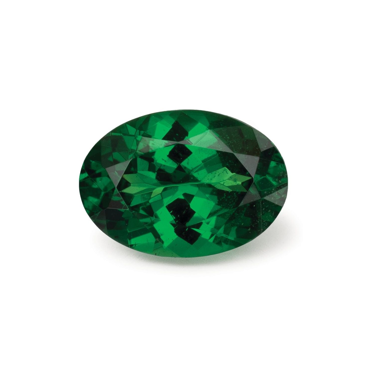 1.08 ct Oval Natural Natural Tsavorite Garnet Tsavorite Garnet – Faceted Cut – N/A Certified — Sapphire Row