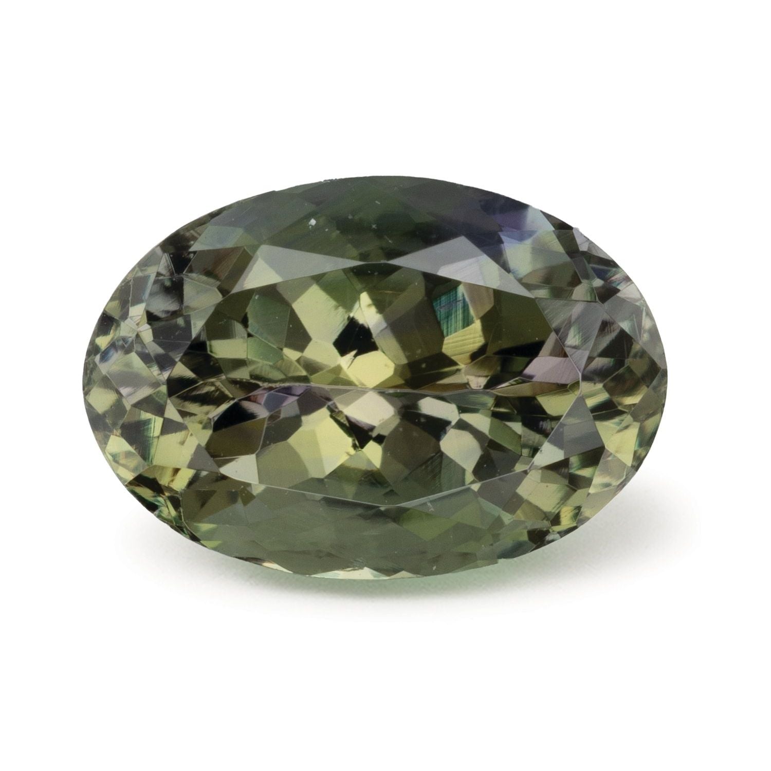 4.12 ct Oval Natural Natural Zoisite Zoisite – Faceted Cut – N/A Certified — Sapphire Row