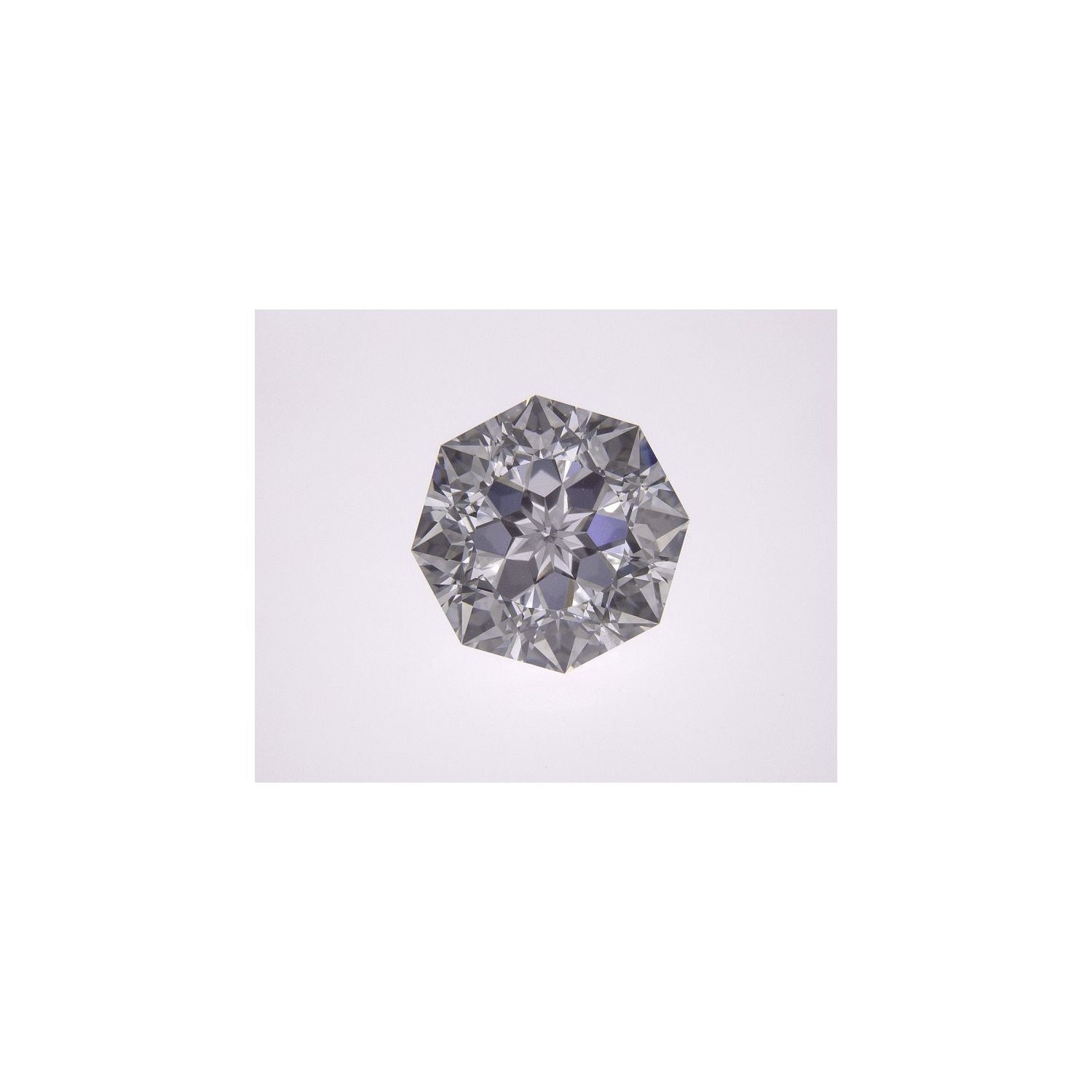 2.95 ct Octagon Lab-Grown Diamond – E VS1 – Faceted Cut – GIA Certified — Sapphire Row