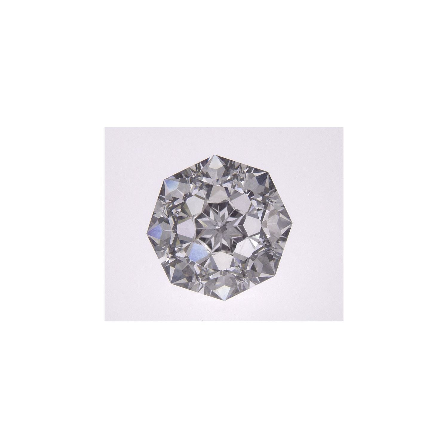 3.07 ct Octagon Lab-Grown Diamond – F VS2 – Faceted Cut – GIA Certified — Sapphire Row