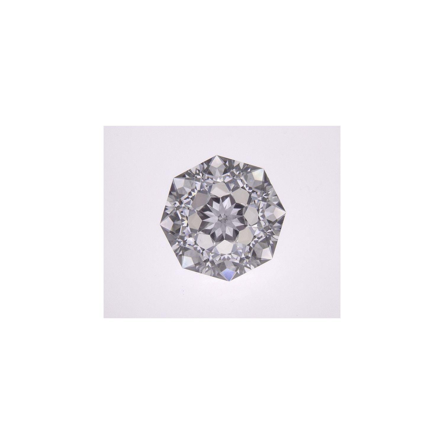 3.12 ct Octagon Lab-Grown Diamond – E VS1 – Faceted Cut – GIA Certified — Sapphire Row