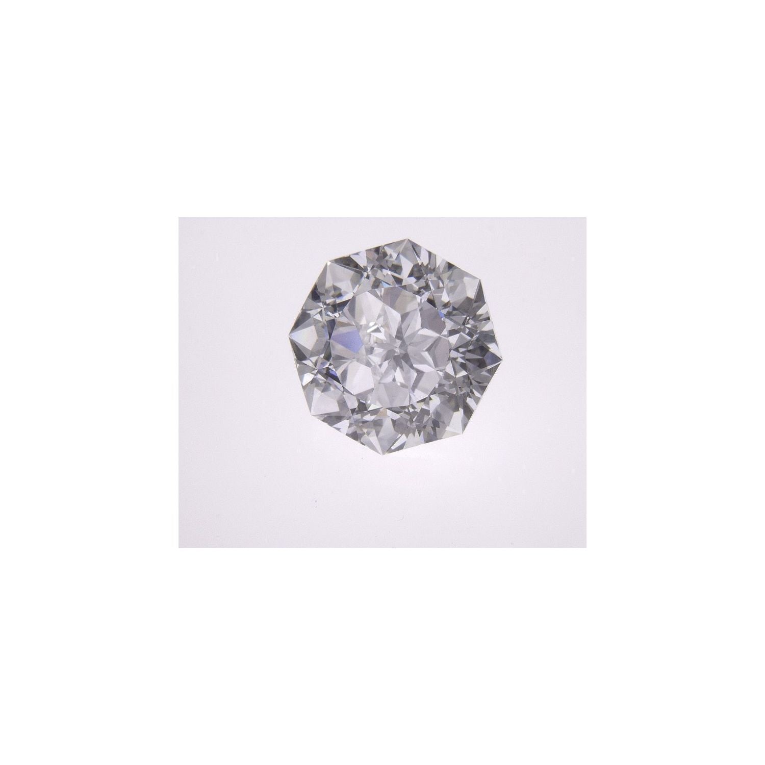 3.12 ct Octagon Lab-Grown Diamond – D VS2 – Faceted Cut – GIA Certified — Sapphire Row
