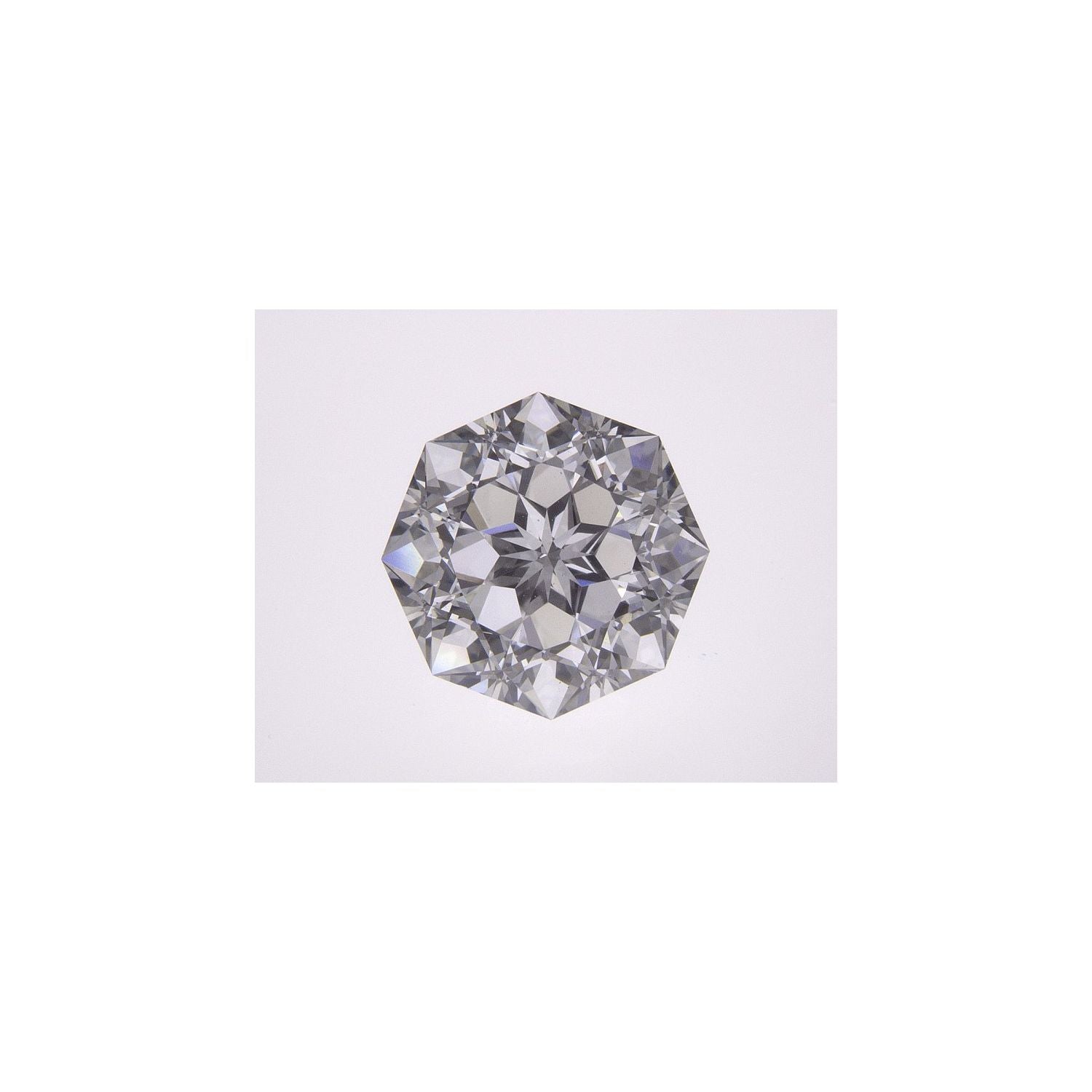 2.57 ct Octagon Lab-Grown Diamond – E VS1 – Faceted Cut – GIA Certified — Sapphire Row