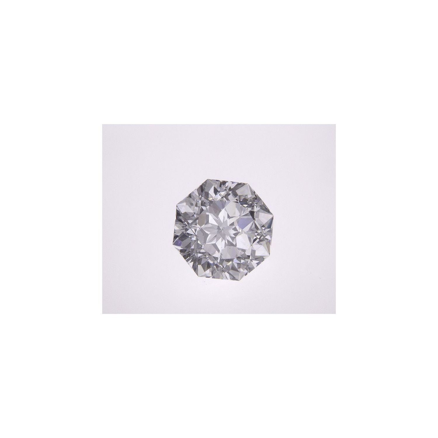 2.57 ct Octagon Lab-Grown Diamond – D VS2 – Faceted Cut – GIA Certified — Sapphire Row