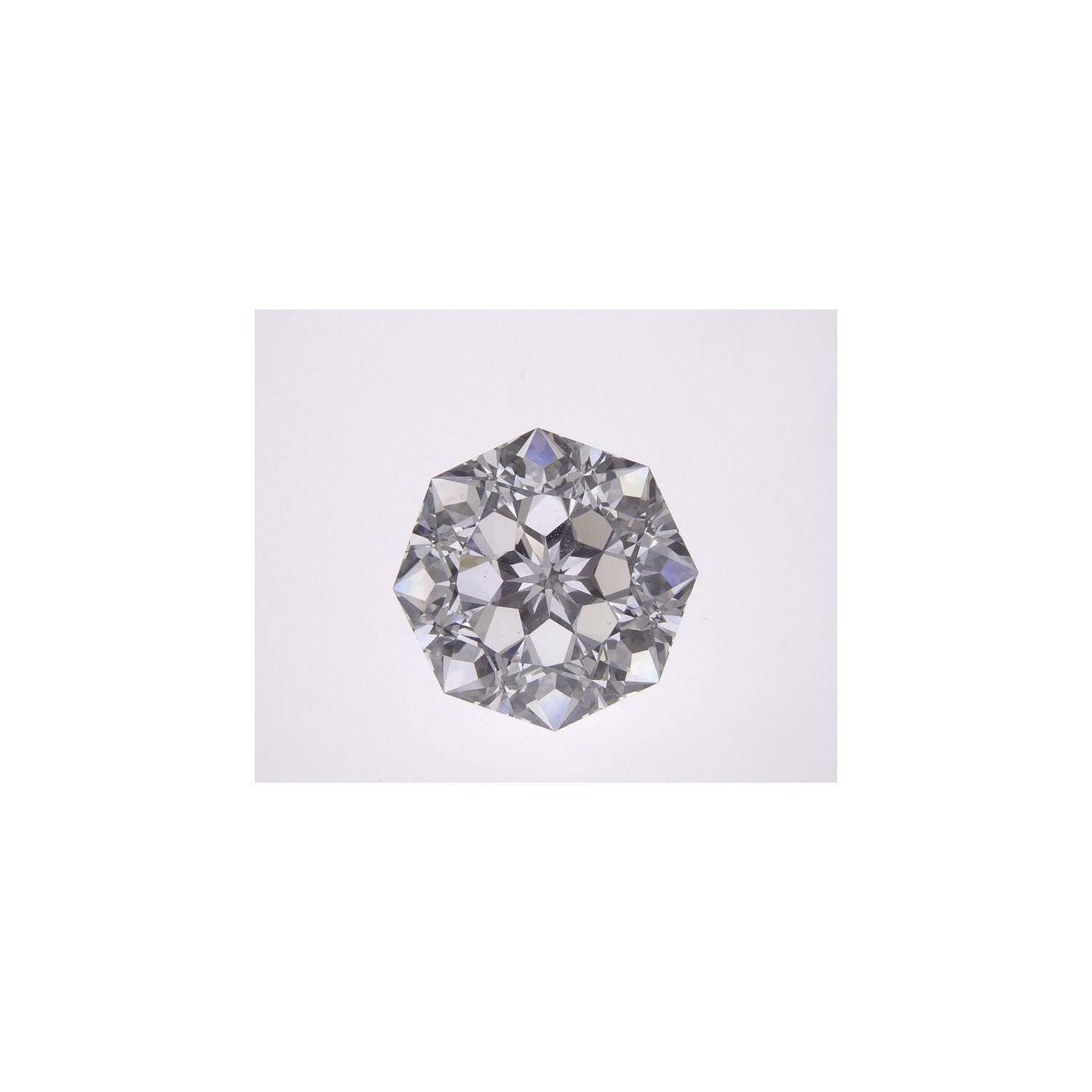3.21 ct Octagon Lab-Grown Diamond – E VS1 – Faceted Cut – GIA Certified — Sapphire Row