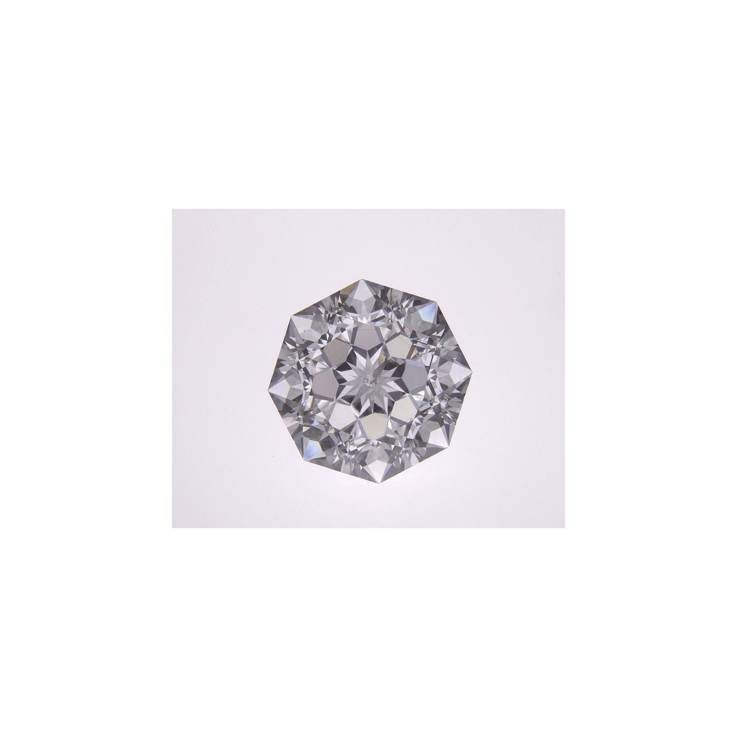 3.32 ct Octagon Lab-Grown Diamond – E VS1 – Faceted Cut – GIA Certified — Sapphire Row