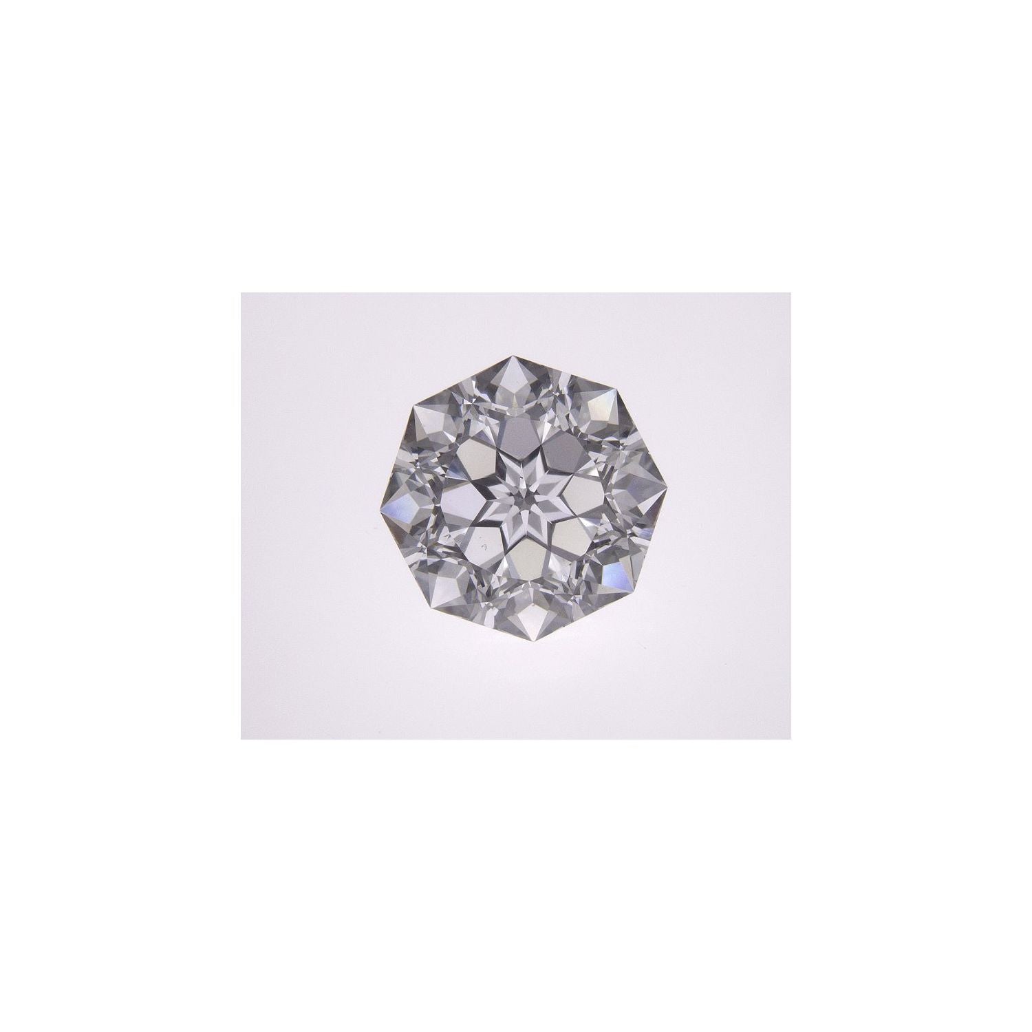 3.24 ct Octagon Lab-Grown Diamond – E VS1 – Faceted Cut – GIA Certified — Sapphire Row