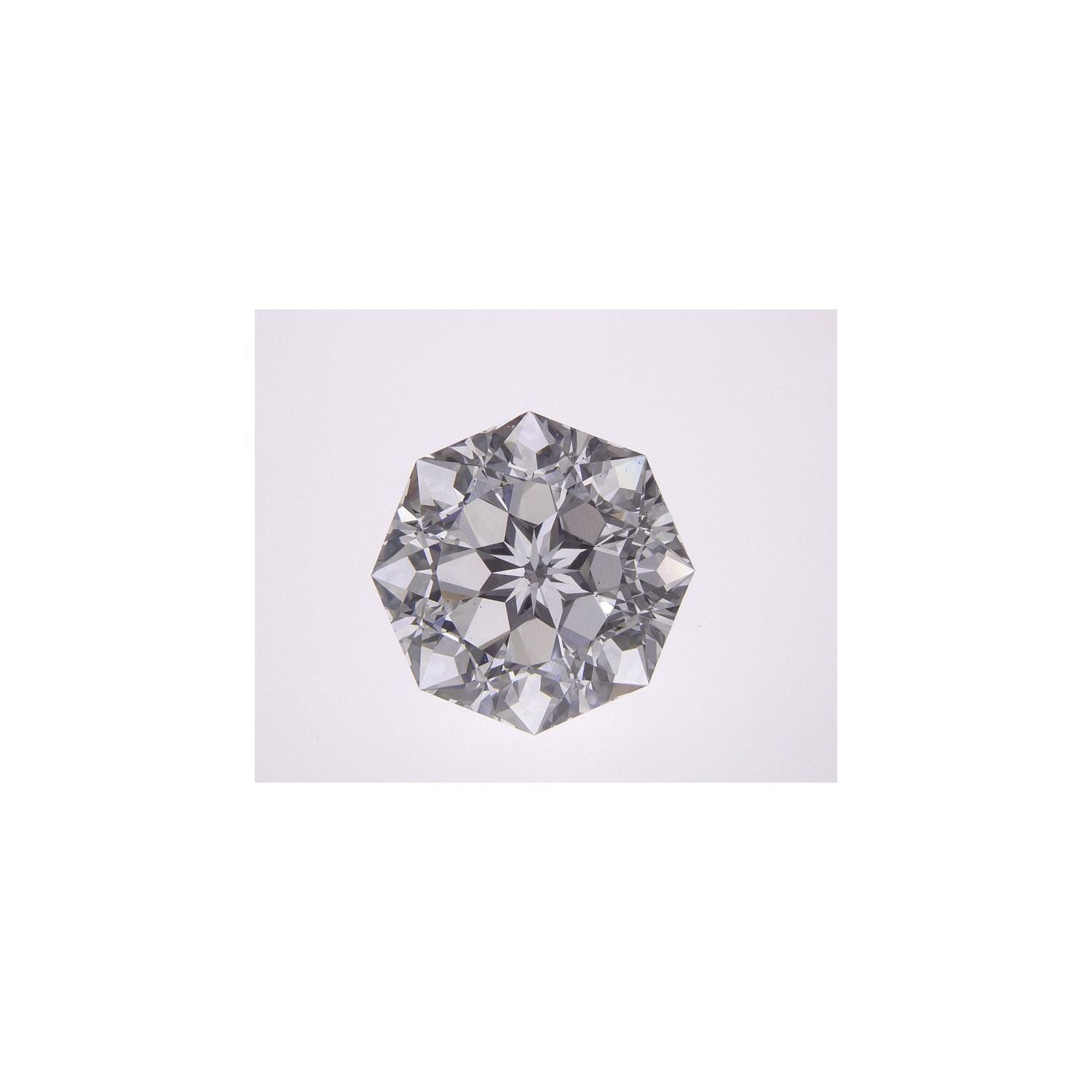 3.22 ct Octagon Lab-Grown Diamond – E VS1 – Faceted Cut – GIA Certified — Sapphire Row