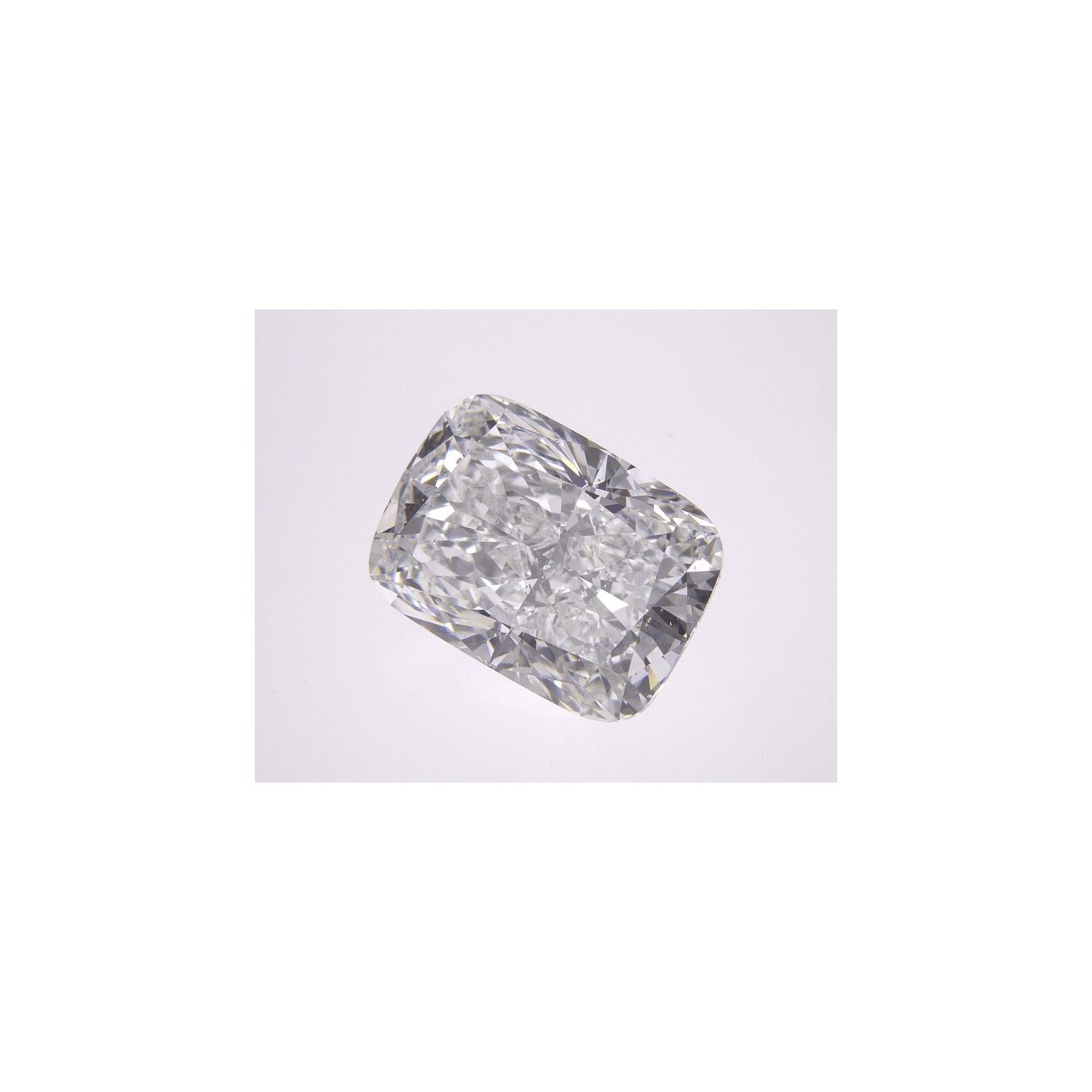 3.50 ct Elongated Cushion Natural Diamond – F SI2 – Faceted Cut – GIA Certified — Sapphire Row