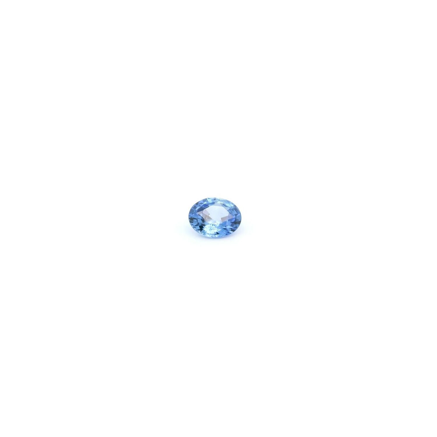 0.77 ct Round Natural Natural Sapphire Sapphire – Faceted Cut – N/A Certified — Sapphire Row