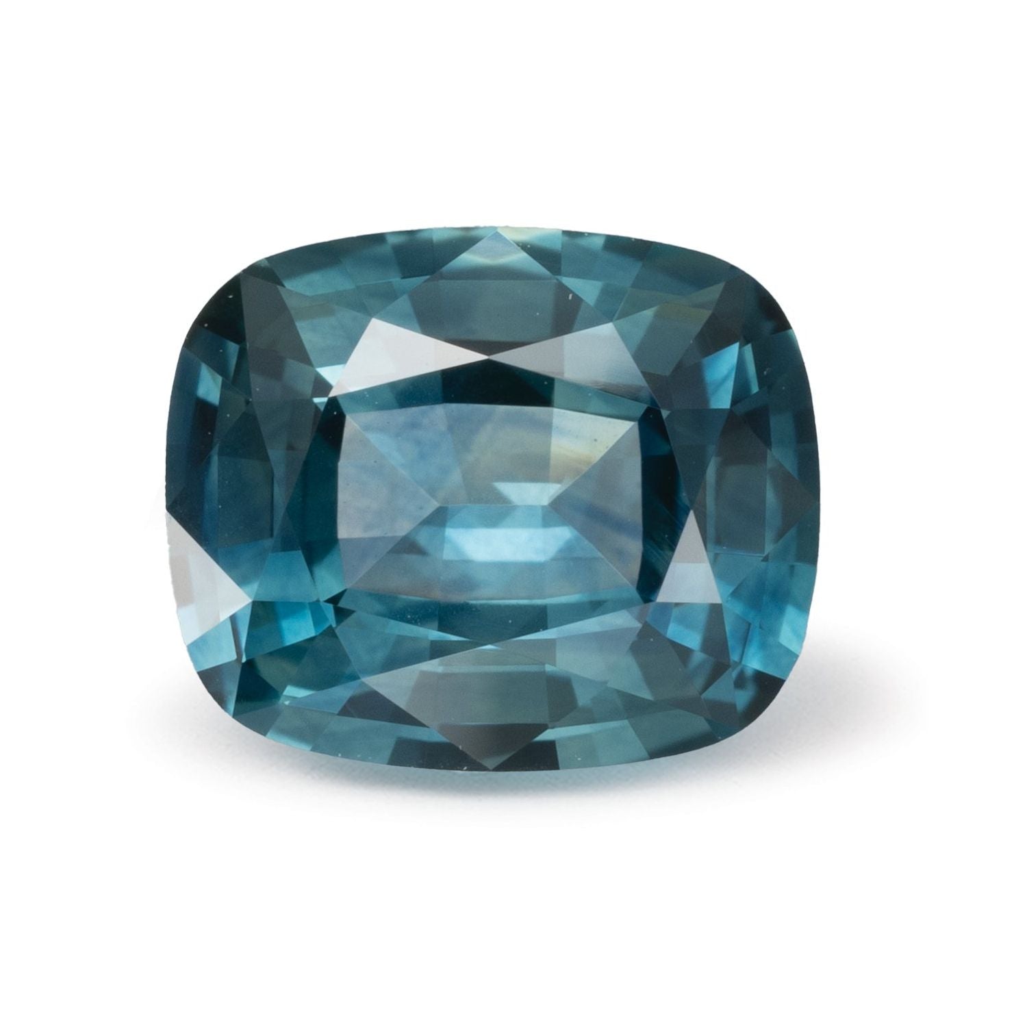 2.57 ct Antique Cushion Natural Natural Sapphire Sapphire – Faceted Cut – N/A Certified — Sapphire Row