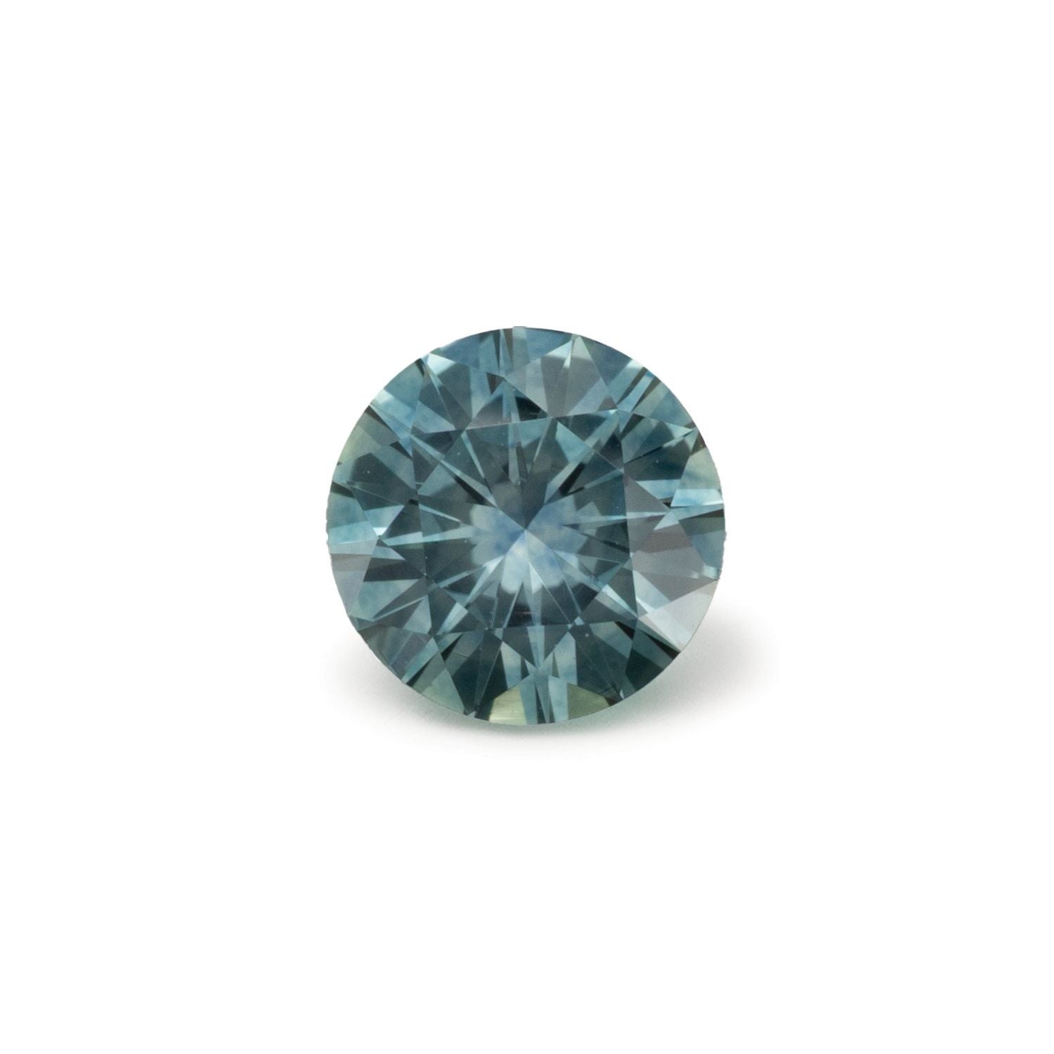 0.64 ct Round Natural Natural Sapphire Sapphire – Faceted Cut – N/A Certified — Sapphire Row