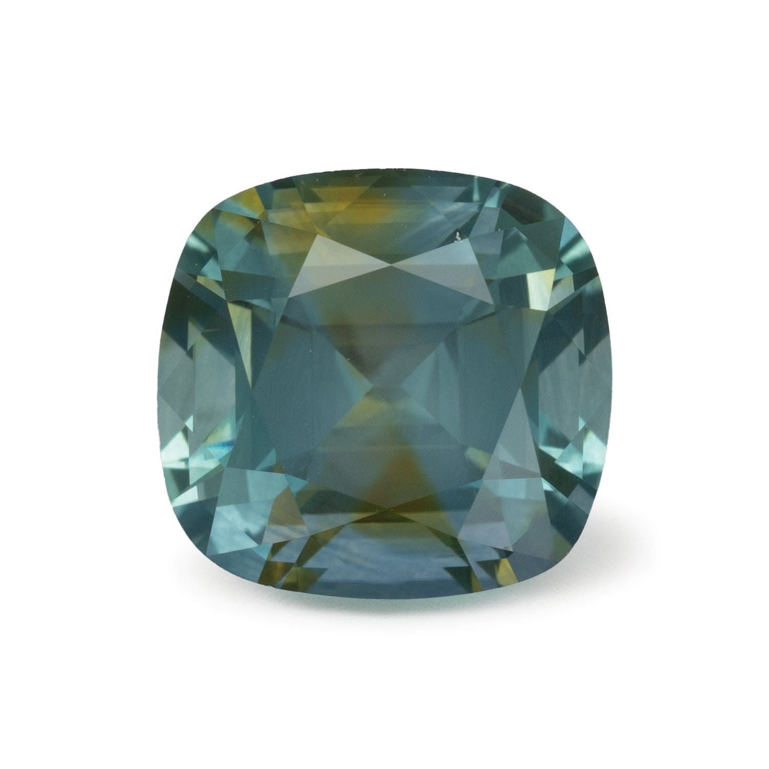 3.12 ct Antique Cushion Natural Natural Sapphire Sapphire – Faceted Cut – N/A Certified — Sapphire Row