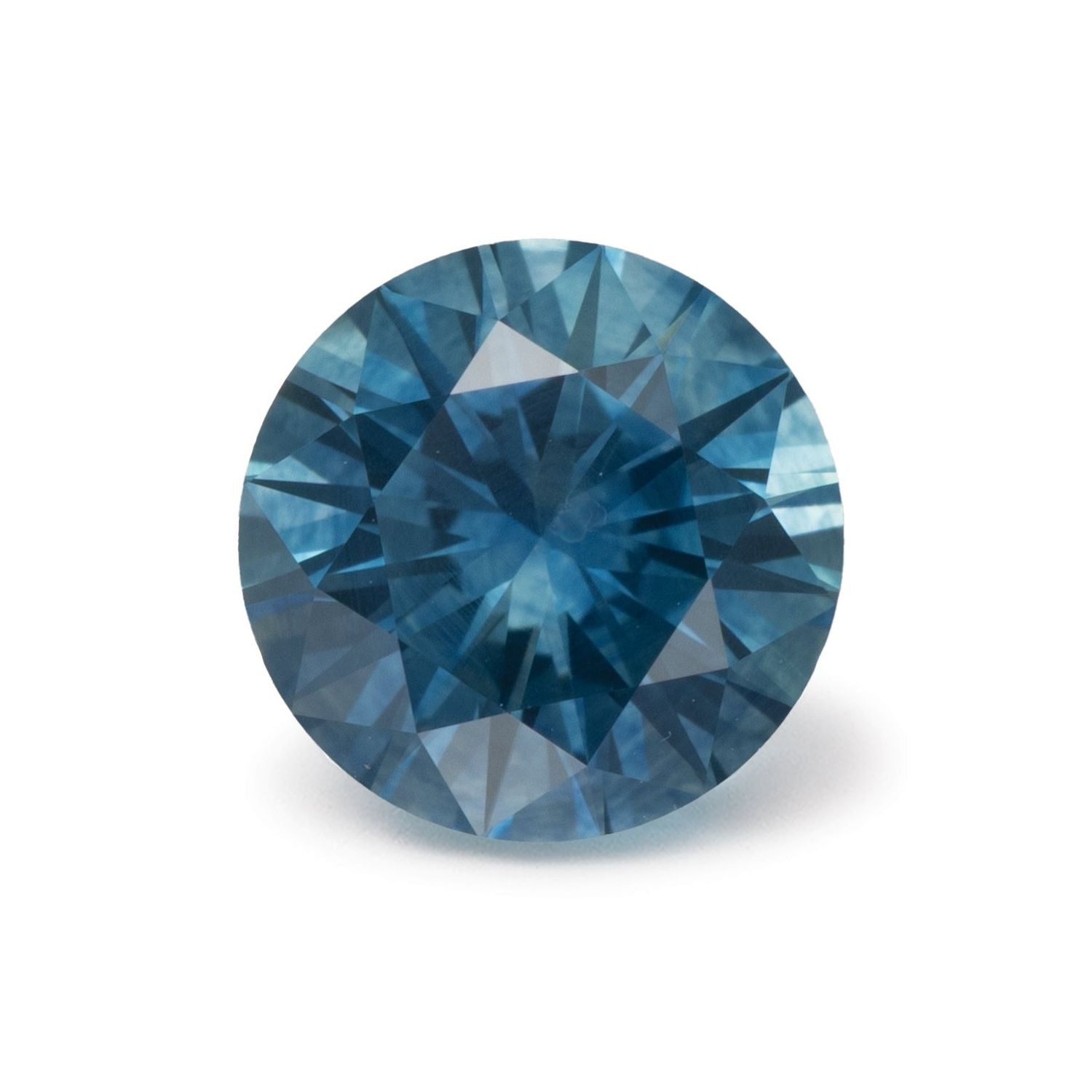 2.12 ct natural blue sapphire from United States, round cut | Sapphire Row