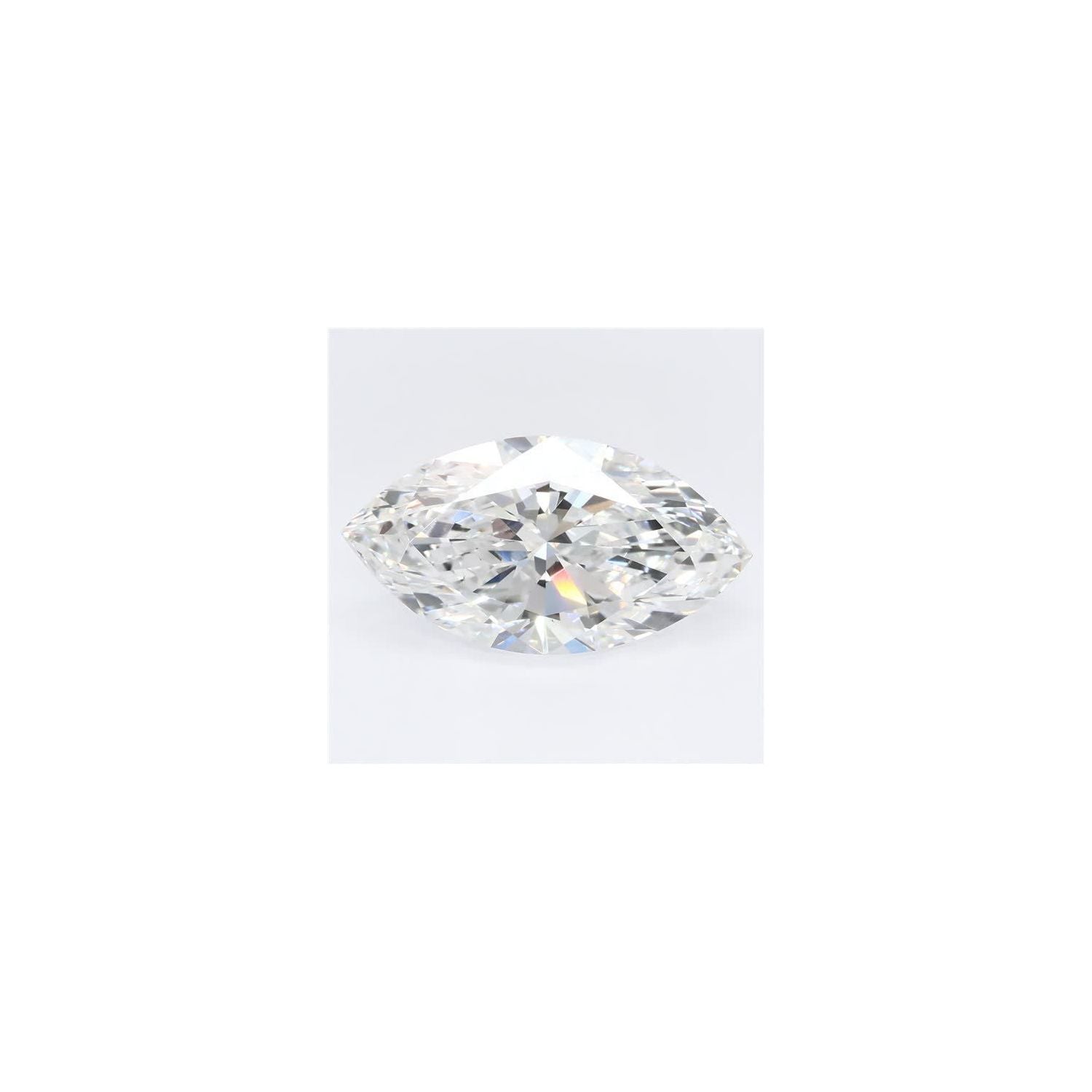 2.74 ct Marquise Lab-Grown Diamond – E VS2 – Faceted Cut – GCAL Certified — Sapphire Row