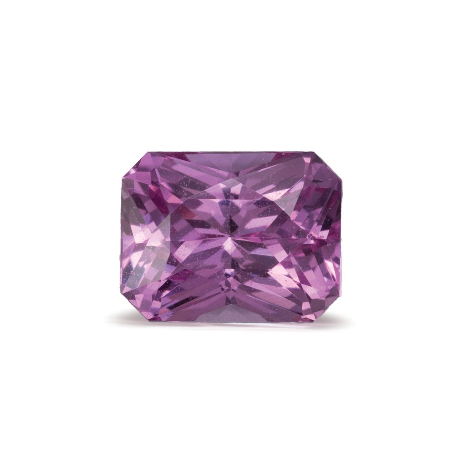 1.39 ct Radiant Natural Natural Sapphire Sapphire – Faceted Cut – N/A Certified — Sapphire Row