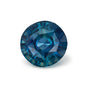 2.12 ct natural blue sapphire from Mozambique, round cut | Sapphire Row