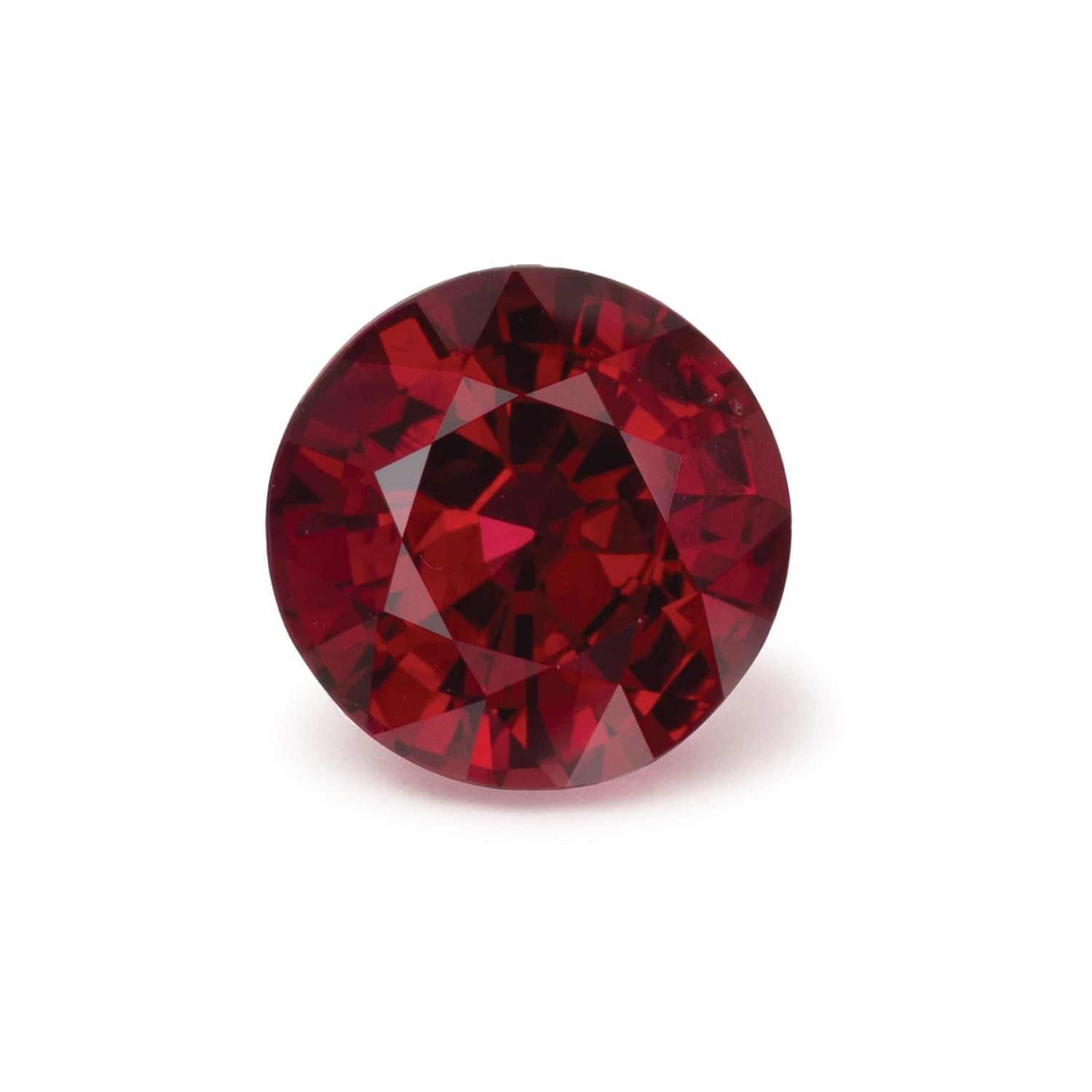 1.50 ct Round Natural Natural Ruby Ruby – Faceted Cut – N/A Certified — Sapphire Row