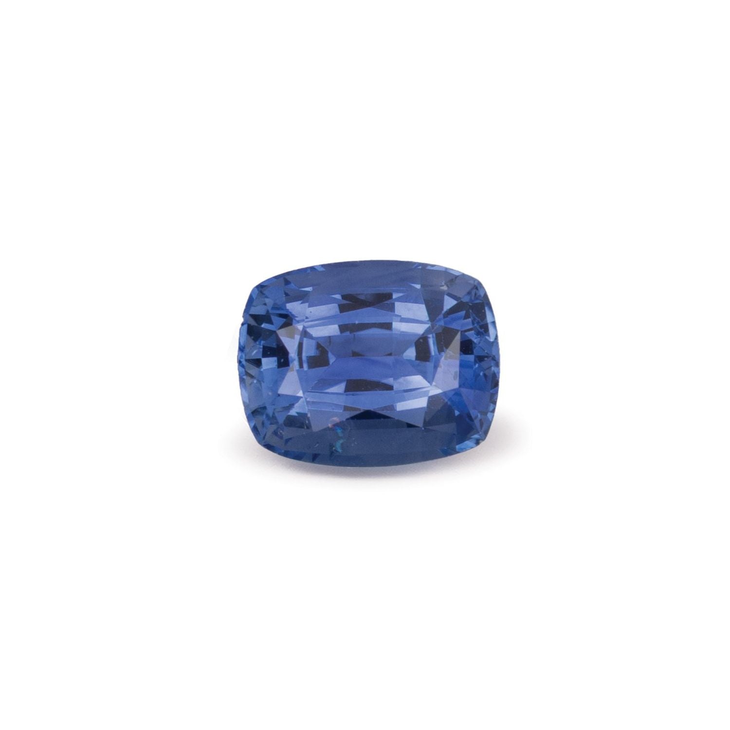 1.37 ct Antique Cushion Natural Natural Sapphire Sapphire – Faceted Cut – N/A Certified — Sapphire Row