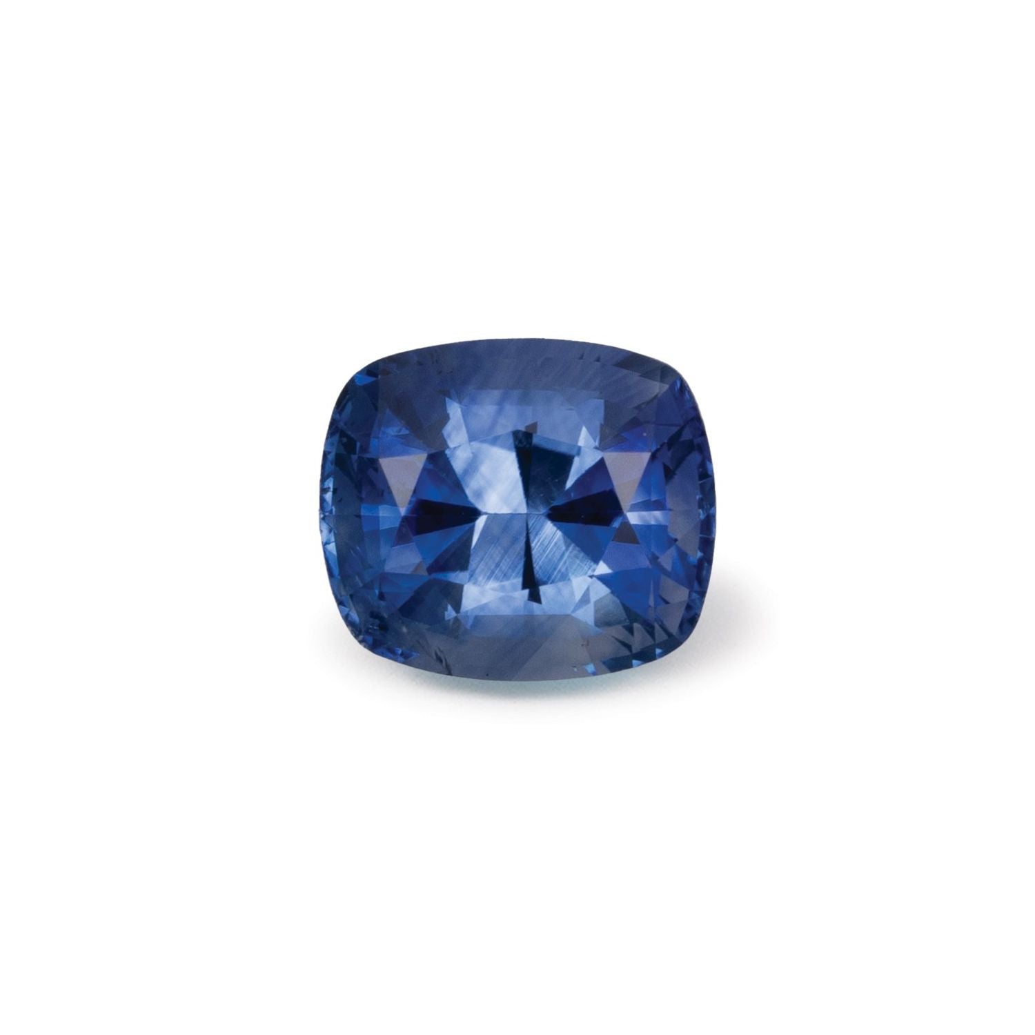 2.02 ct Antique Cushion Natural Natural Sapphire Sapphire – Faceted Cut – N/A Certified — Sapphire Row
