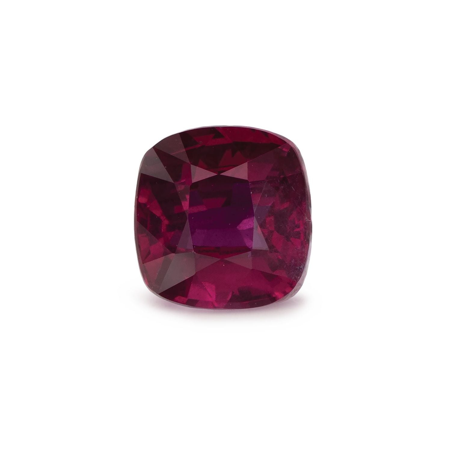 1.05 ct Cushion Natural Natural Ruby Ruby – Faceted Cut – N/A Certified — Sapphire Row