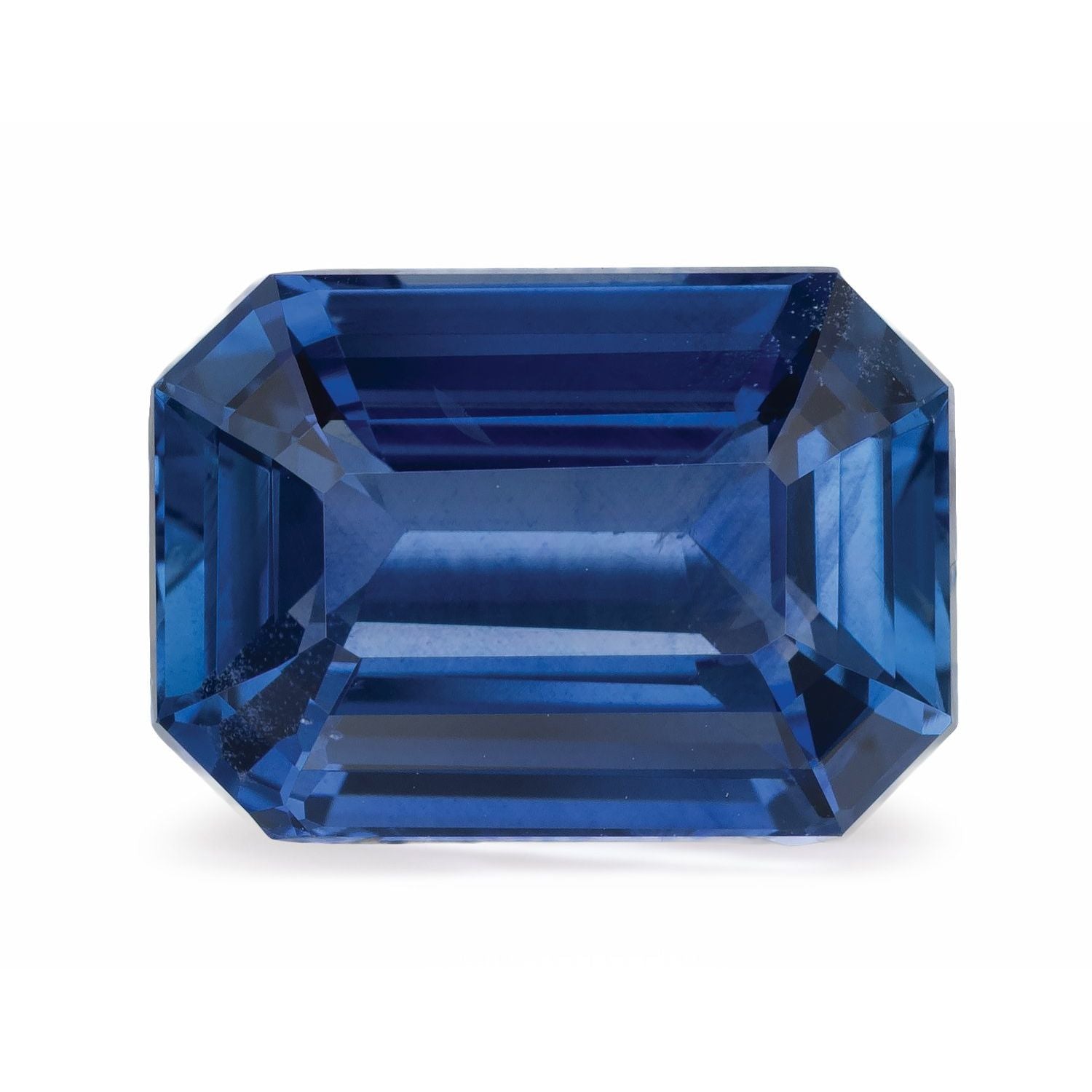 5.00 ct Emerald Natural Natural Sapphire Sapphire – Step-cut – CDC Certified — Sapphire Row