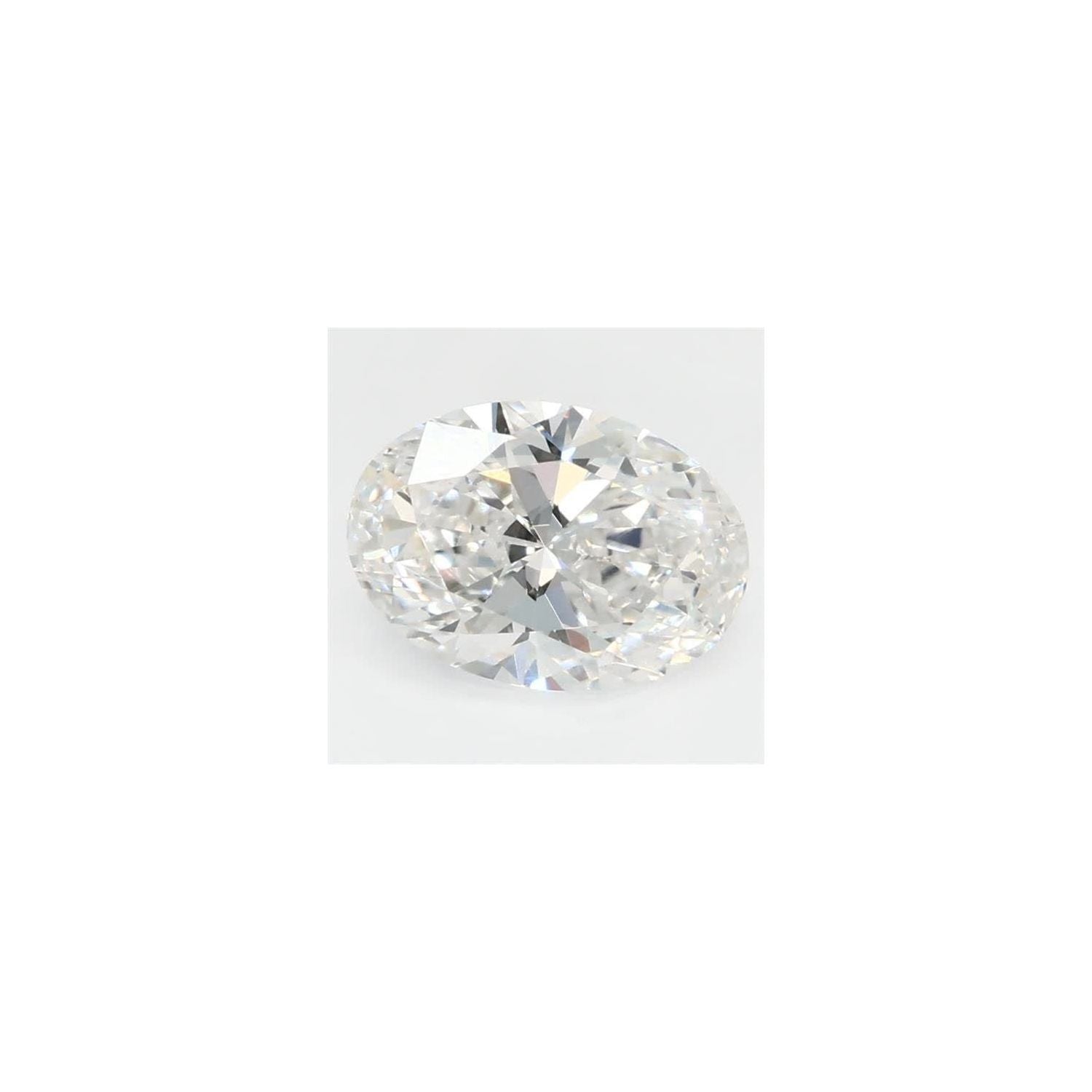 0.79 ct Oval Lab-Grown Diamond – F VS1 – Faceted Cut – GCAL Certified — Sapphire Row
