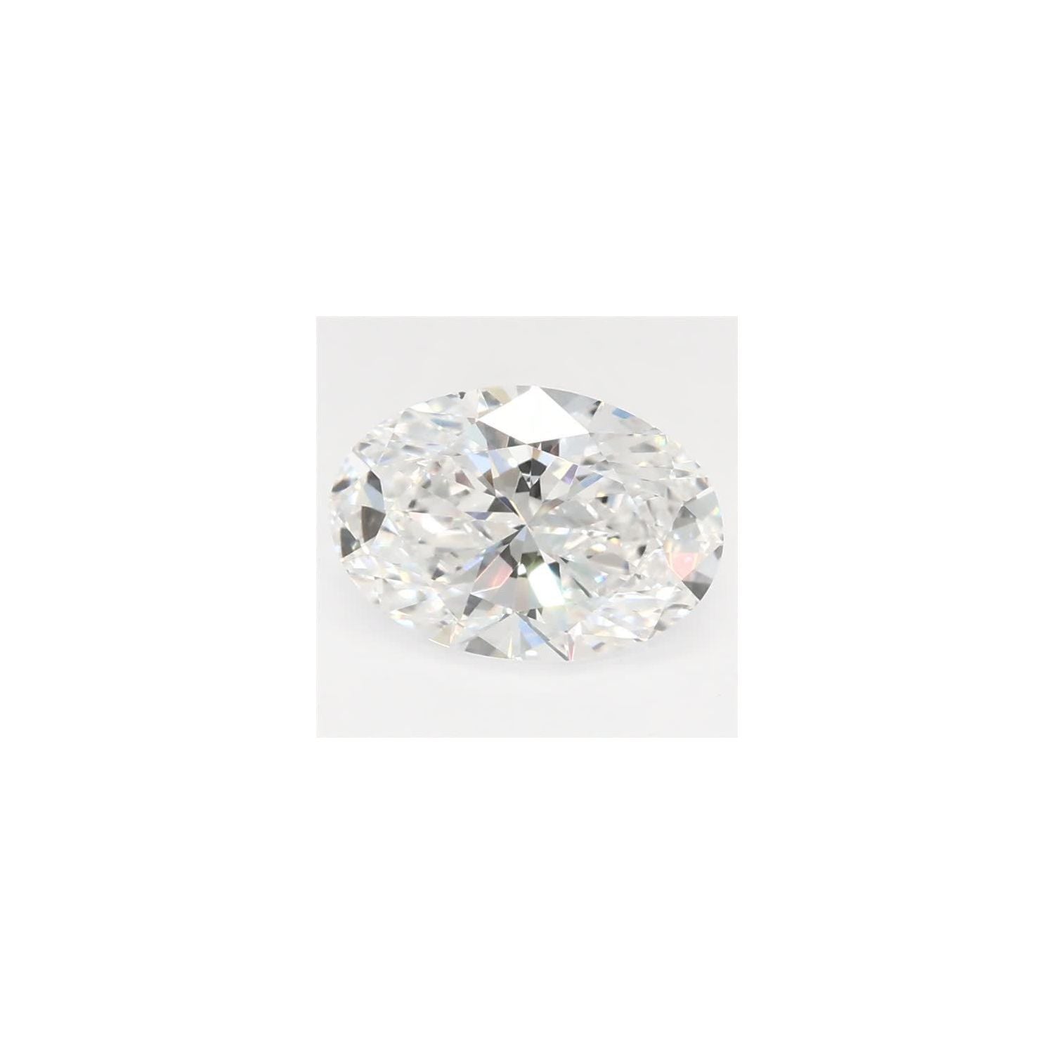 0.92 ct Oval Lab-Grown Diamond – D VS2 – Faceted Cut – GCAL Certified — Sapphire Row