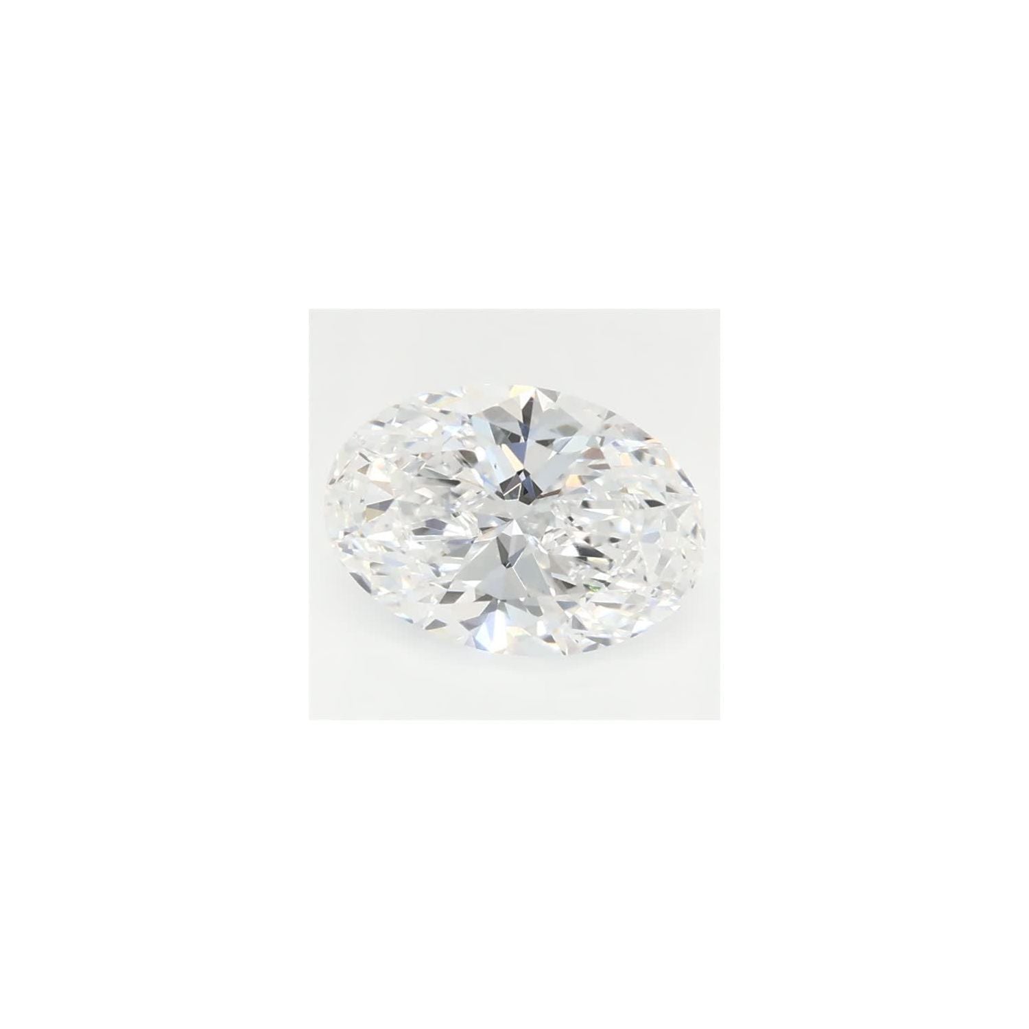 0.78 ct Oval Lab-Grown Diamond – D VS2 – Faceted Cut – GCAL Certified — Sapphire Row