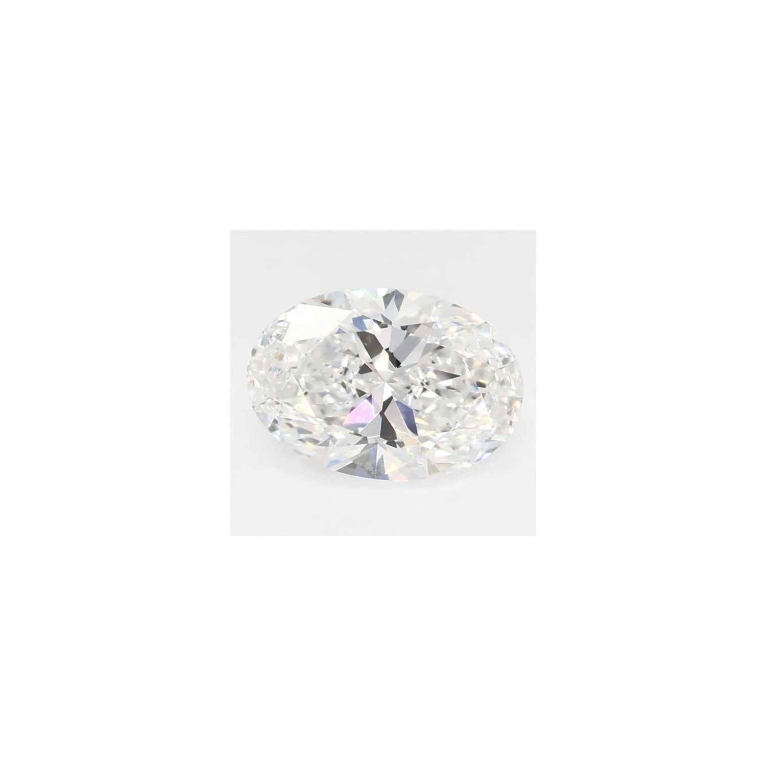0.78 ct Oval Lab-Grown Diamond – E VS1 – Faceted Cut – GCAL Certified — Sapphire Row