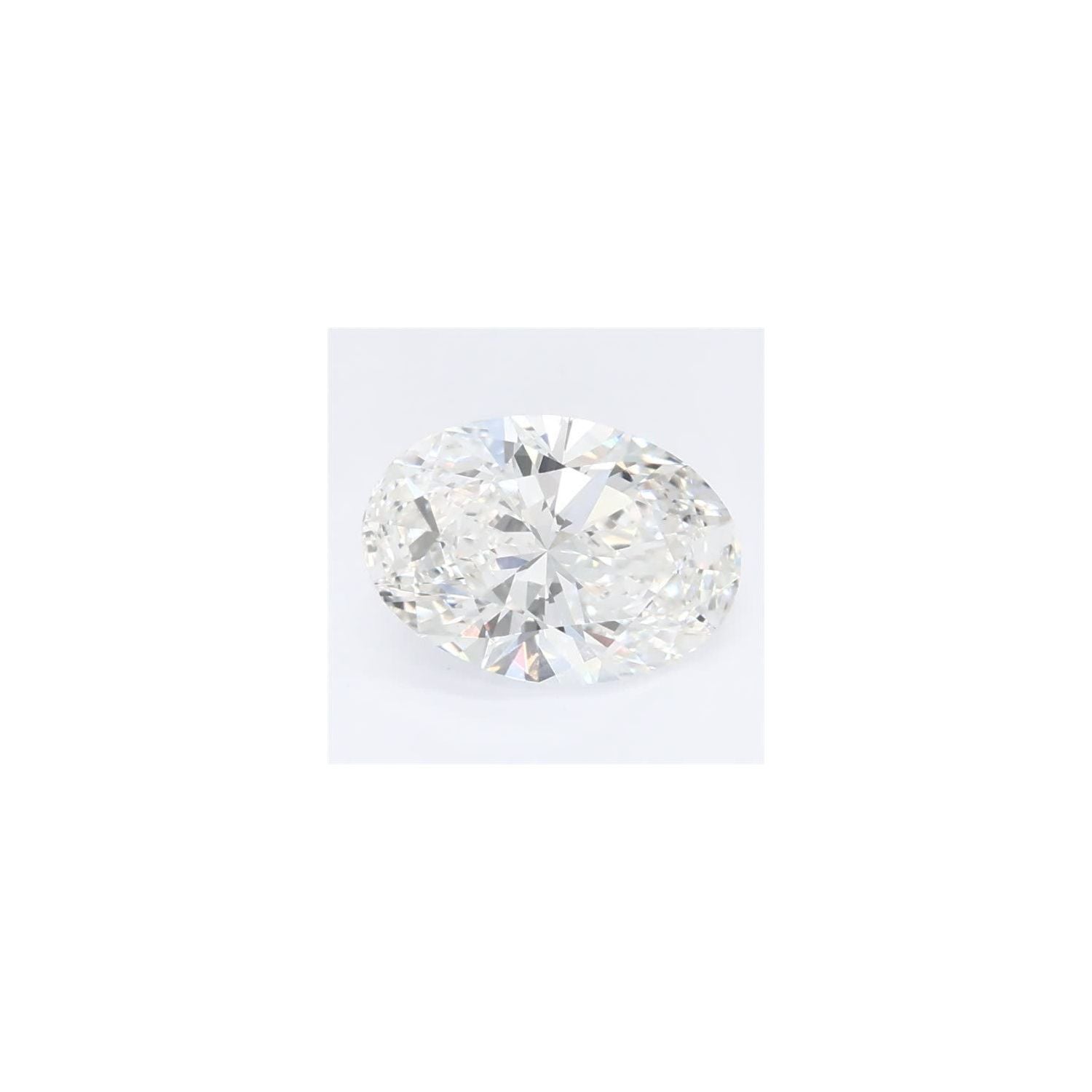 0.73 ct Oval Lab-Grown Diamond – F VS1 – Faceted Cut – GCAL Certified — Sapphire Row