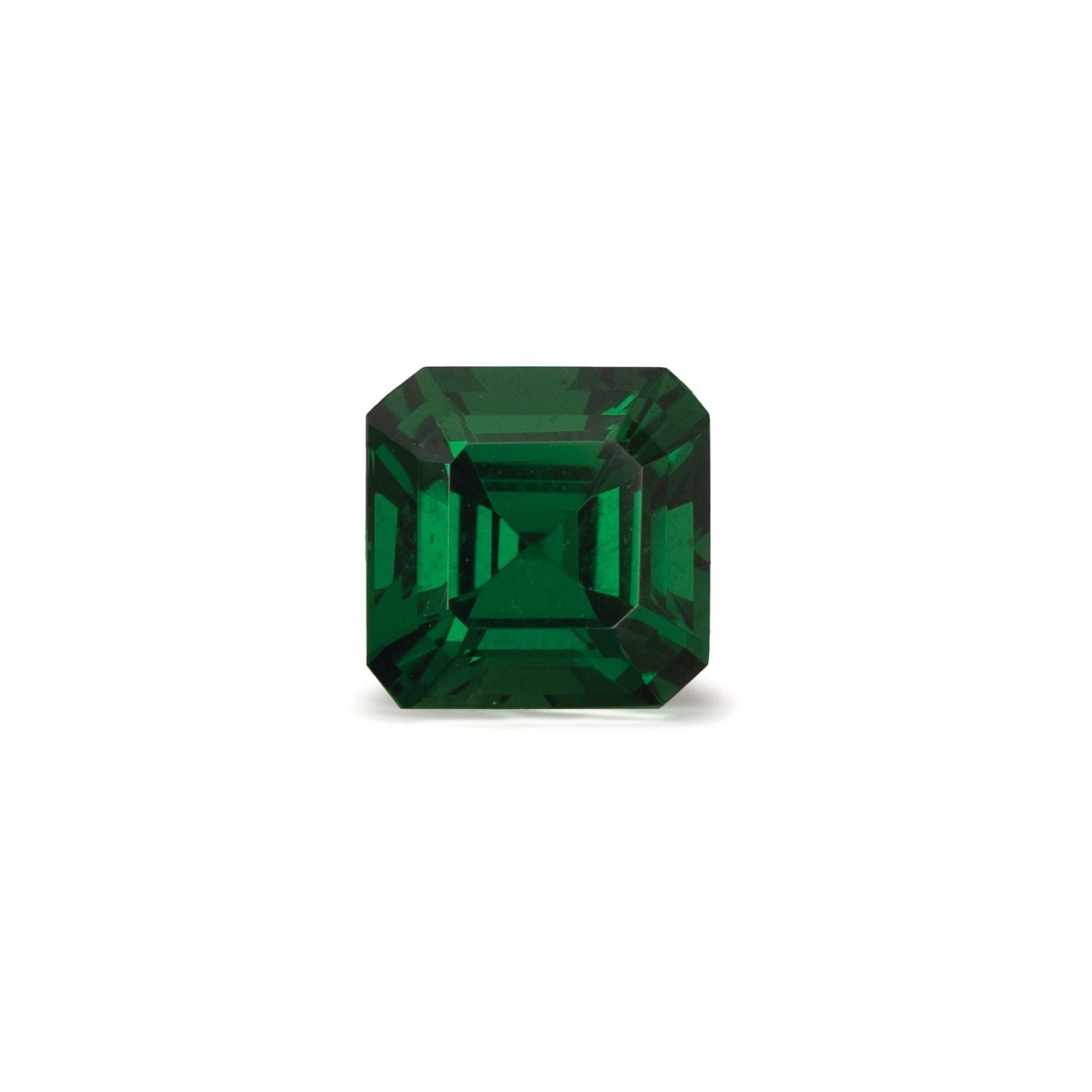 1.47 ct Asscher Natural Natural Tsavorite Garnet Tsavorite Garnet – Step-cut – N/A Certified — Sapphire Row