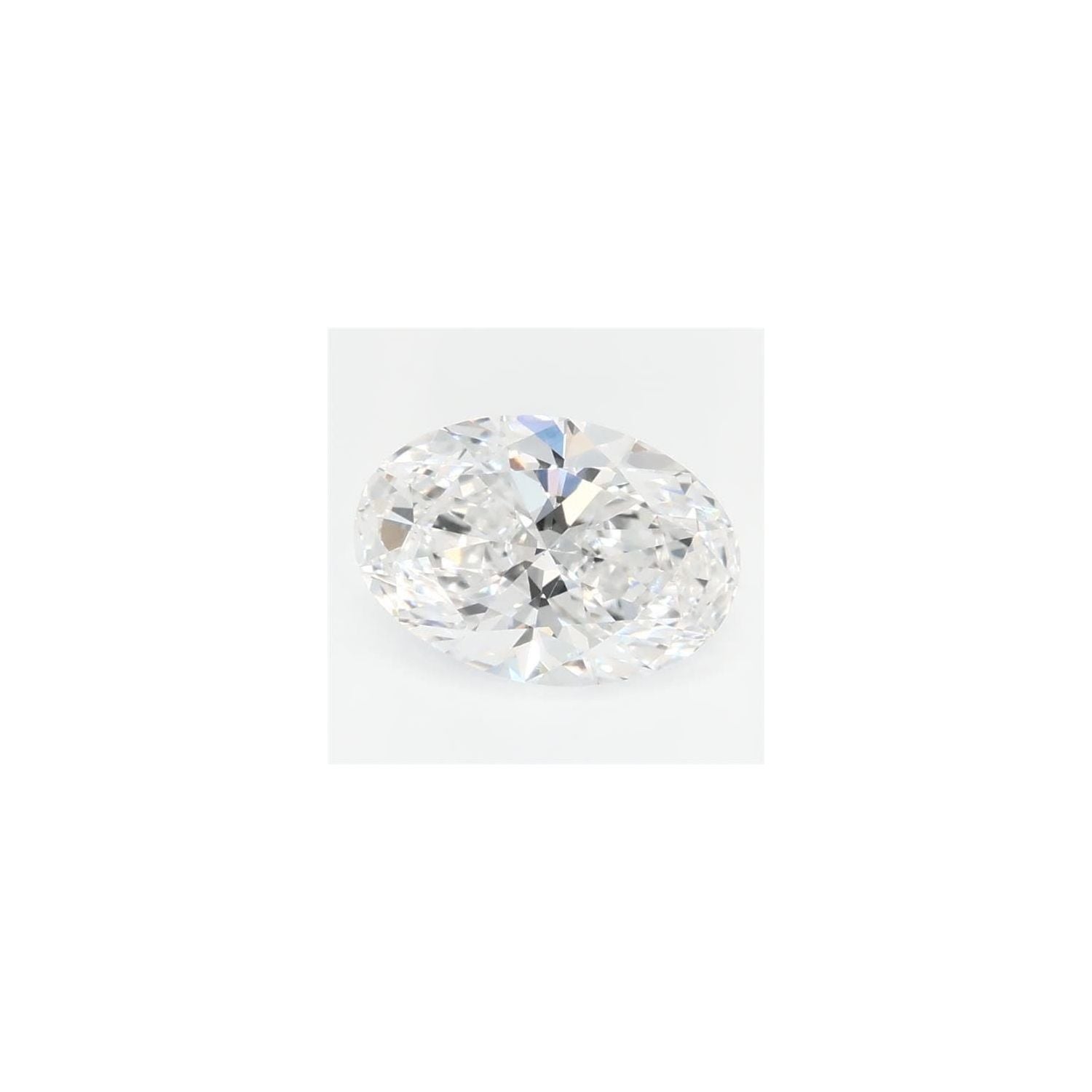0.74 ct Oval Lab-Grown Diamond – D VS1 – Faceted Cut – GCAL Certified — Sapphire Row