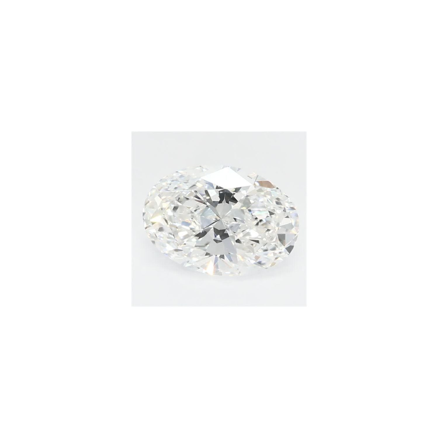 0.57 ct Oval Lab-Grown Diamond – E VS2 – Faceted Cut – GCAL Certified — Sapphire Row