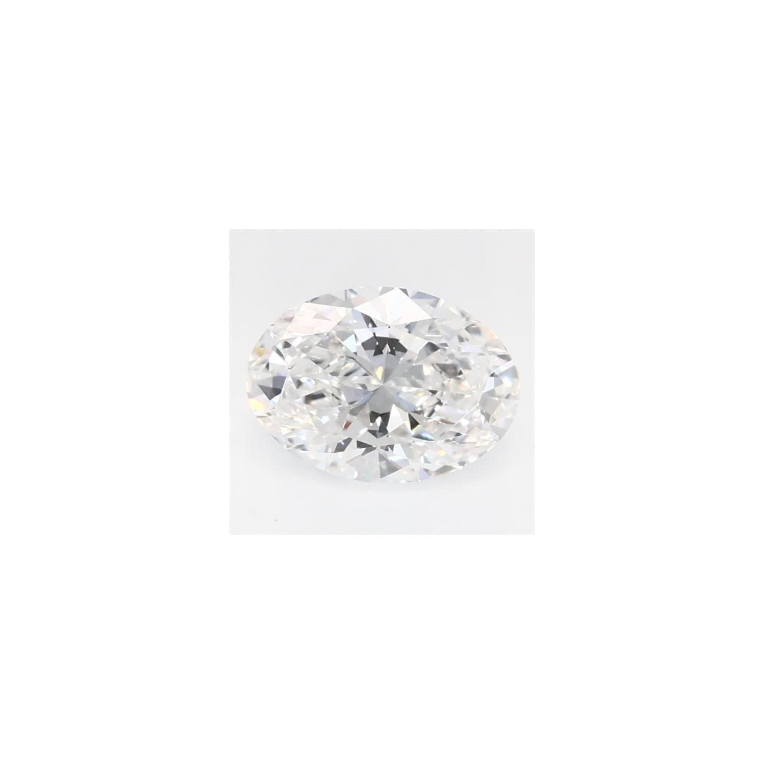 0.58 ct Oval Lab-Grown Diamond – E VS2 – Faceted Cut – GCAL Certified — Sapphire Row