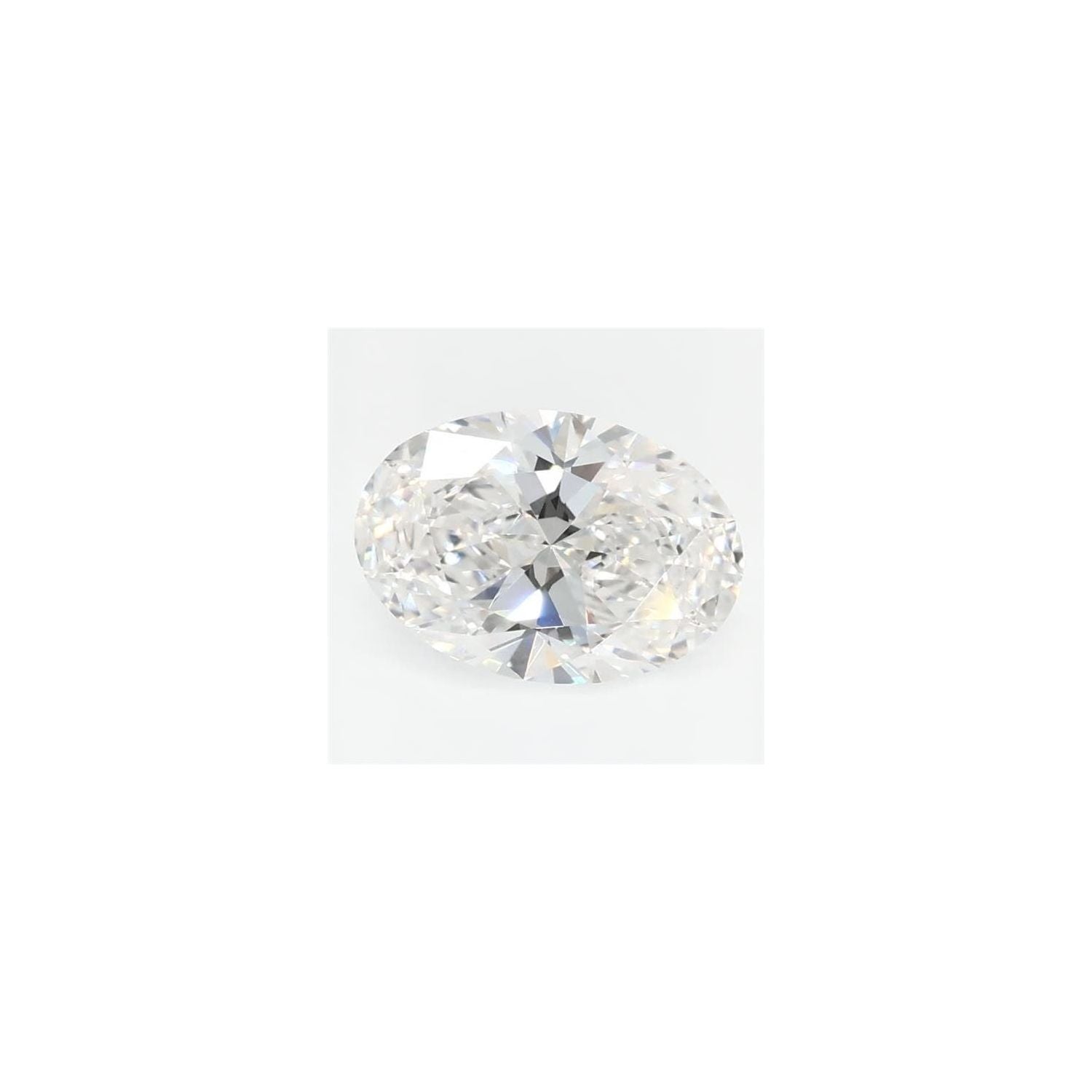 0.72 ct Oval Lab-Grown Diamond – E VVS2 – Faceted Cut – GCAL Certified — Sapphire Row
