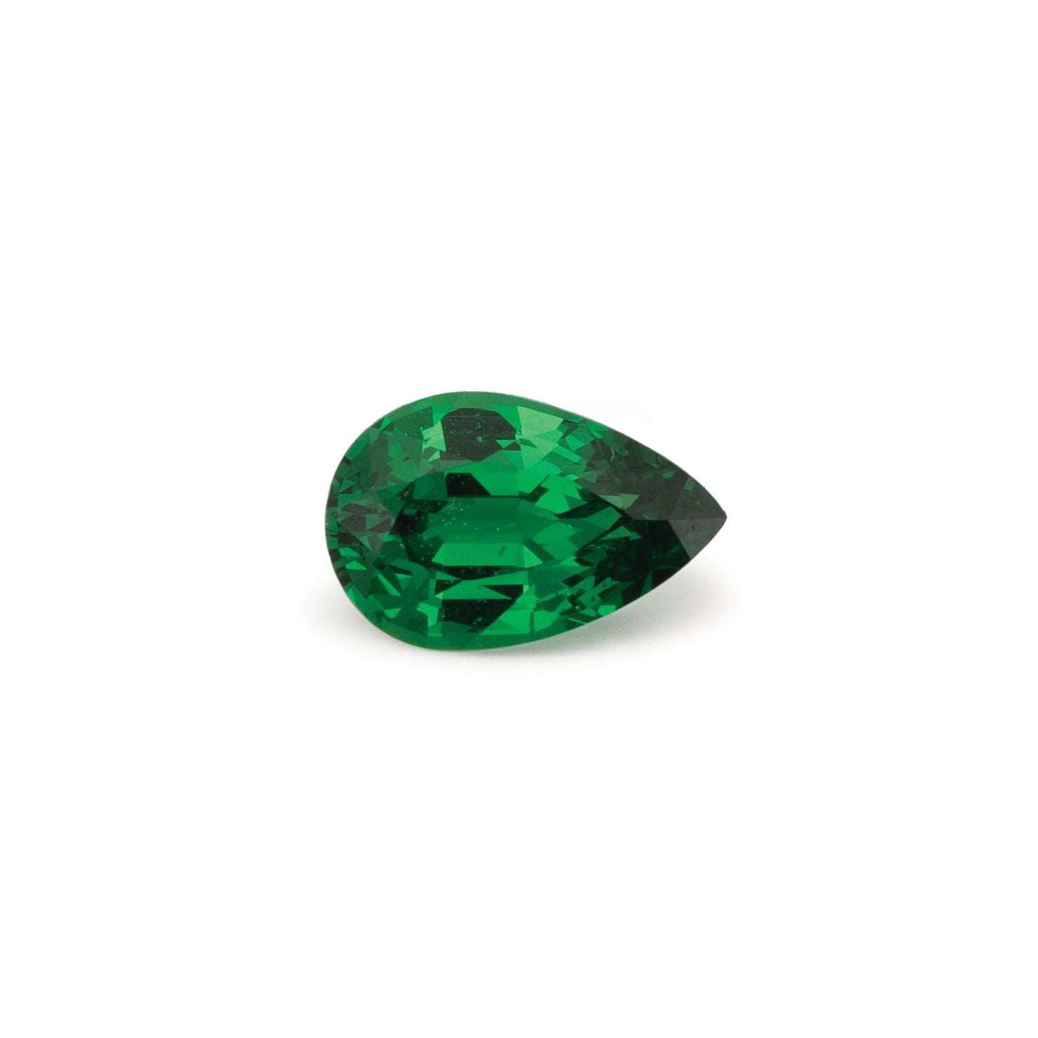 0.90 ct Pear Natural Natural Tsavorite Garnet Tsavorite Garnet – Faceted Cut – N/A Certified — Sapphire Row