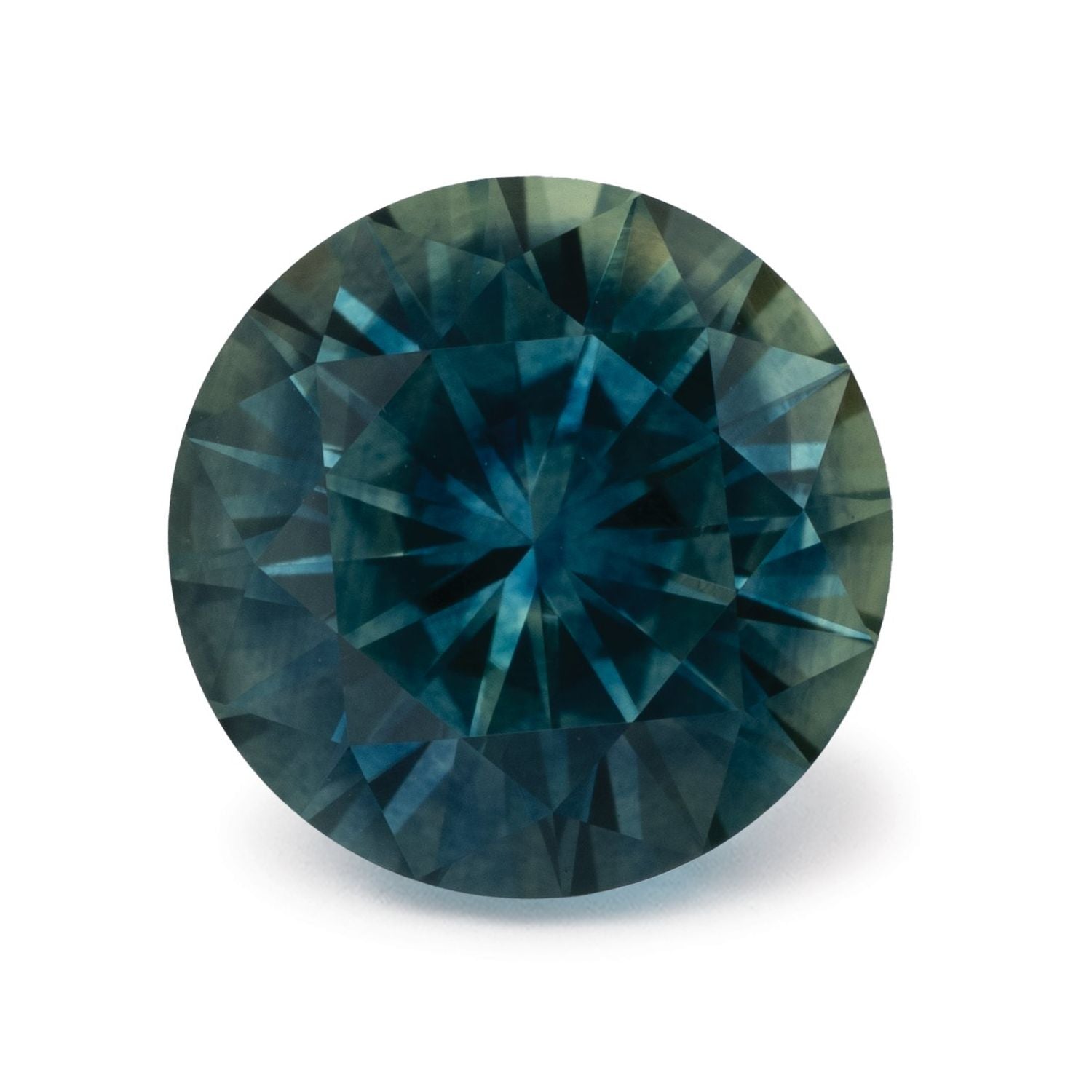 3.69 ct Round Natural Natural Sapphire Sapphire – Faceted Cut – N/A Certified — Sapphire Row