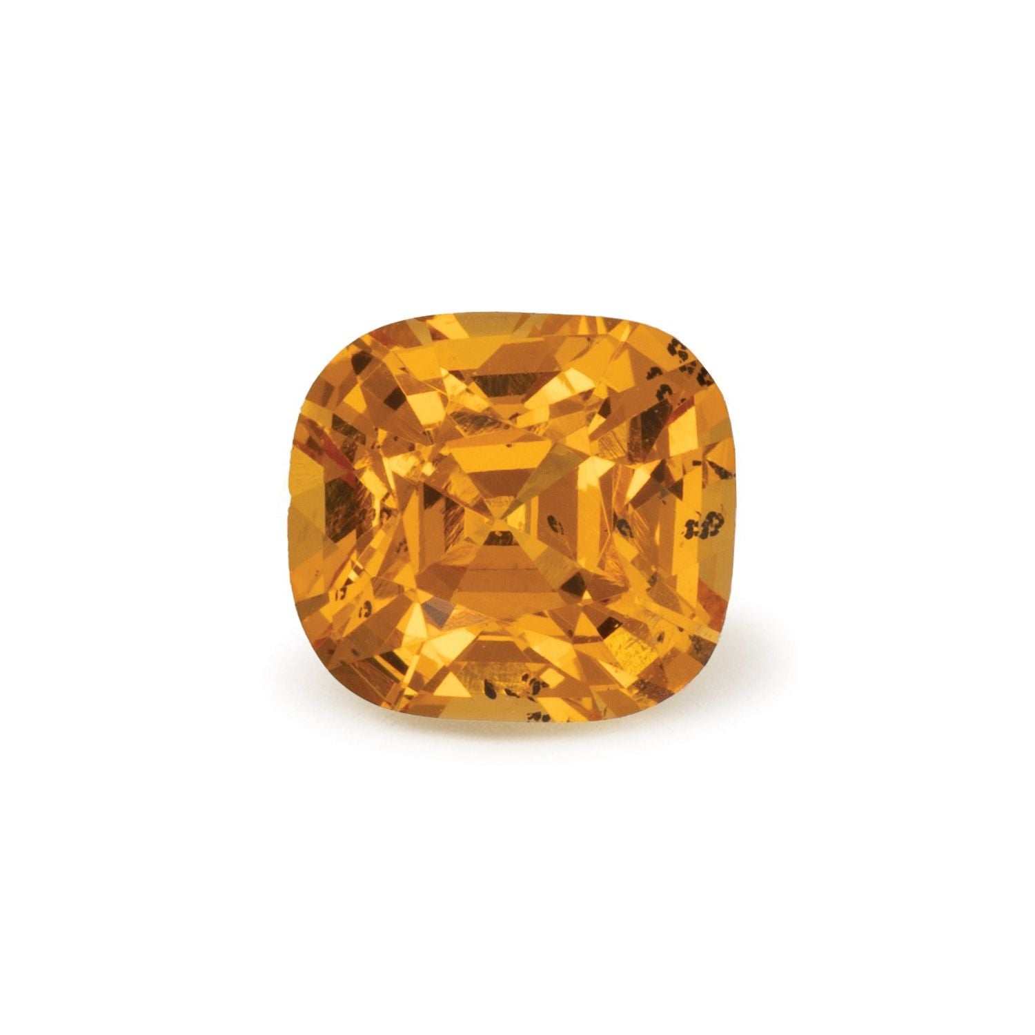 1.27 ct Antique Cushion Natural Natural Spessartite Garnet Spessartite Garnet – Faceted Cut – N/A Certified — Sapphire Row