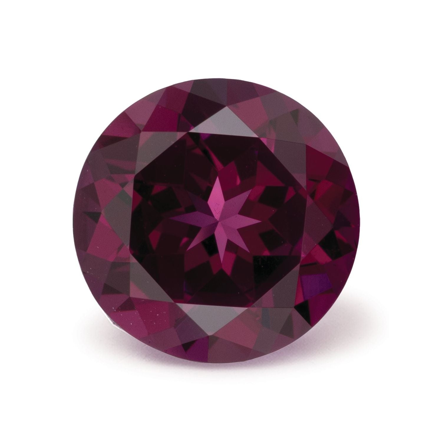 3.17 ct Round Natural Natural Garnet Garnet – Faceted Cut – N/A Certified — Sapphire Row