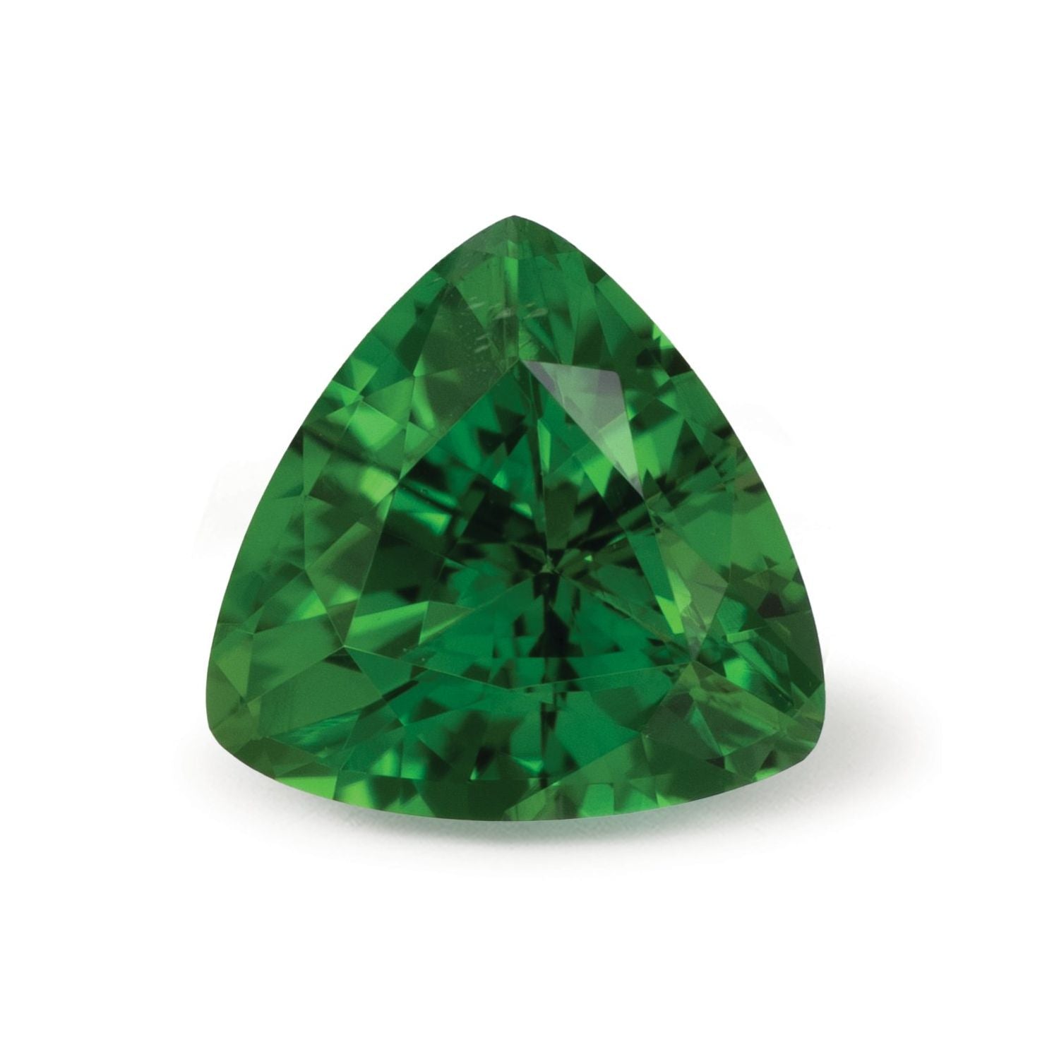 1.75 ct Trillion Natural Natural Tourmaline Tourmaline – Faceted Cut – N/A Certified — Sapphire Row