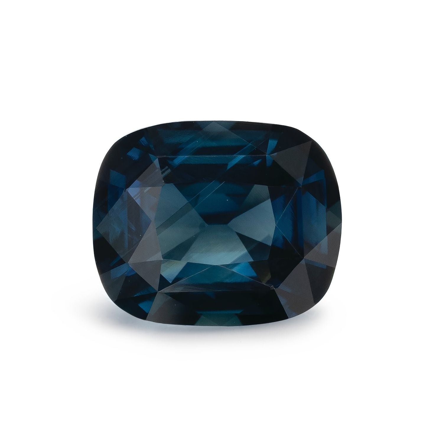 2.01 ct Antique Cushion Natural Natural Sapphire Sapphire – Faceted Cut – N/A Certified — Sapphire Row