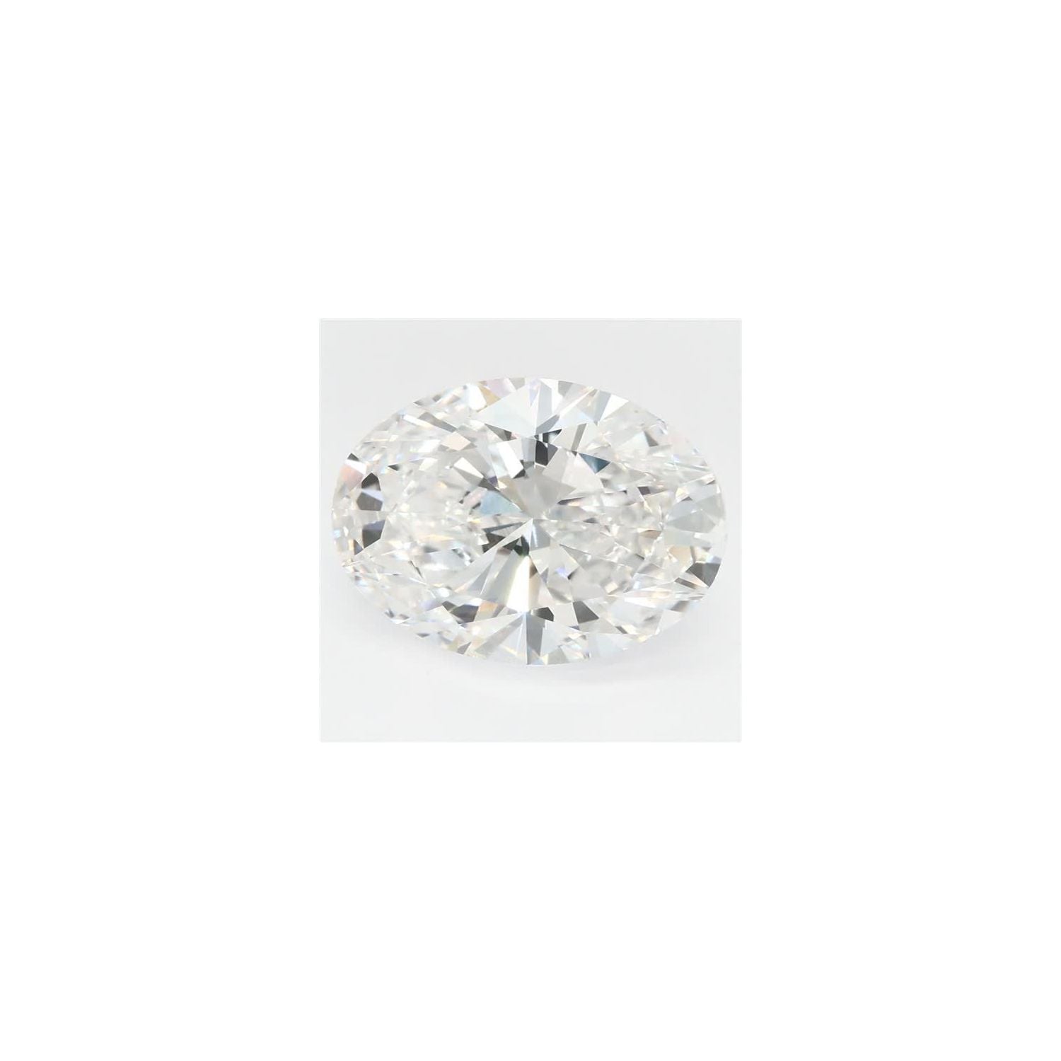 2.88 ct Oval Lab-Grown Diamond – E VVS2 – Faceted Cut – GCAL Certified — Sapphire Row