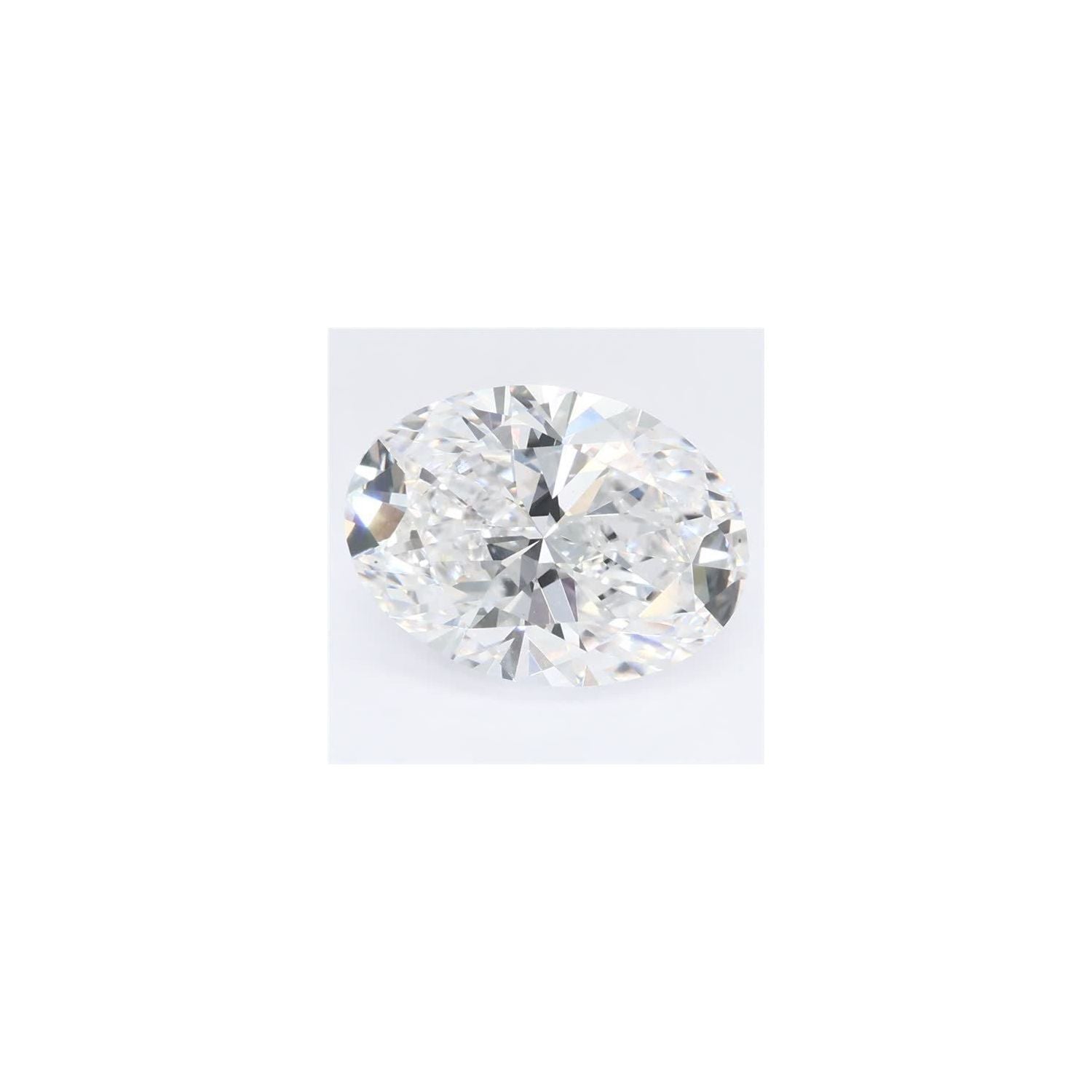 2.28 ct Oval Lab-Grown Diamond – D VS2 – Faceted Cut – GCAL Certified — Sapphire Row