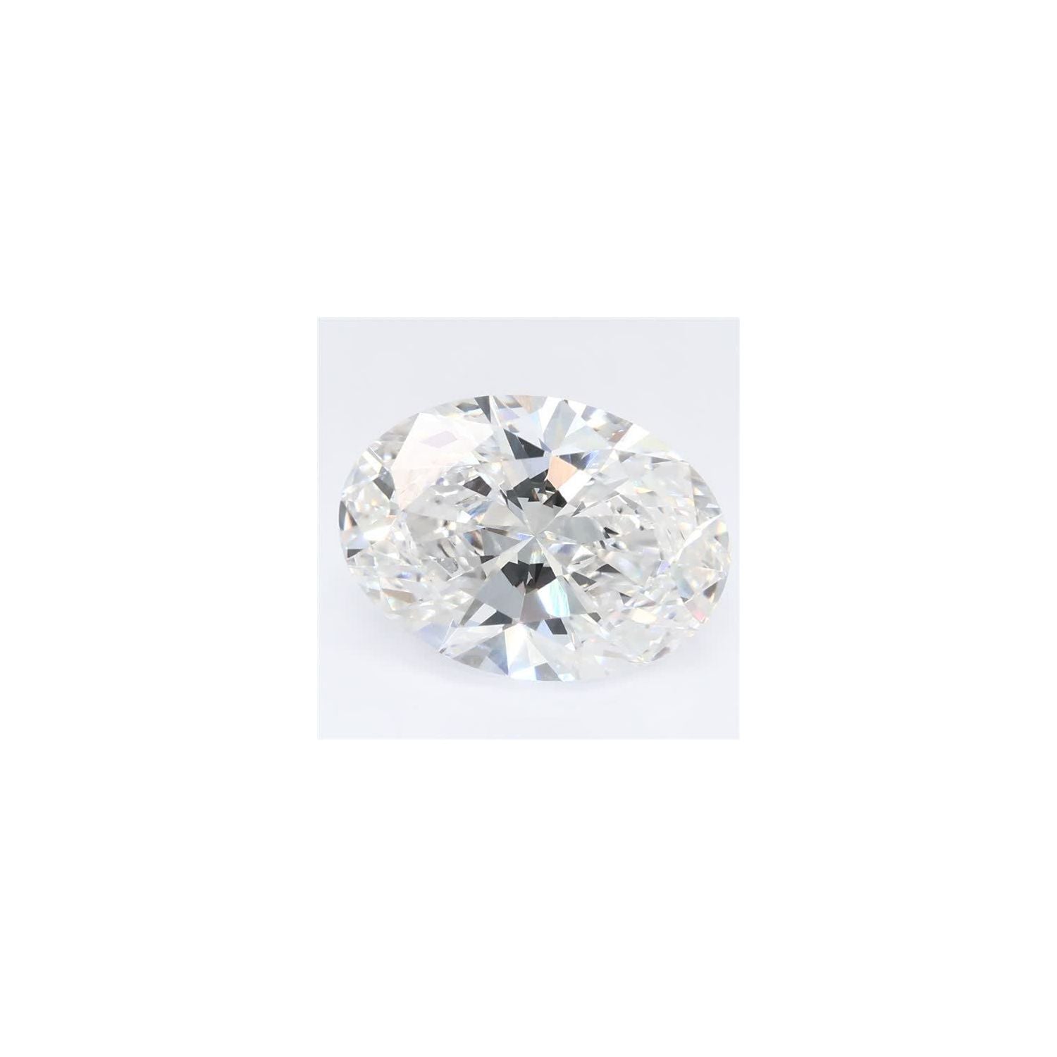 2.53 ct Oval Lab-Grown Diamond – E VS1 – Faceted Cut – GCAL Certified — Sapphire Row