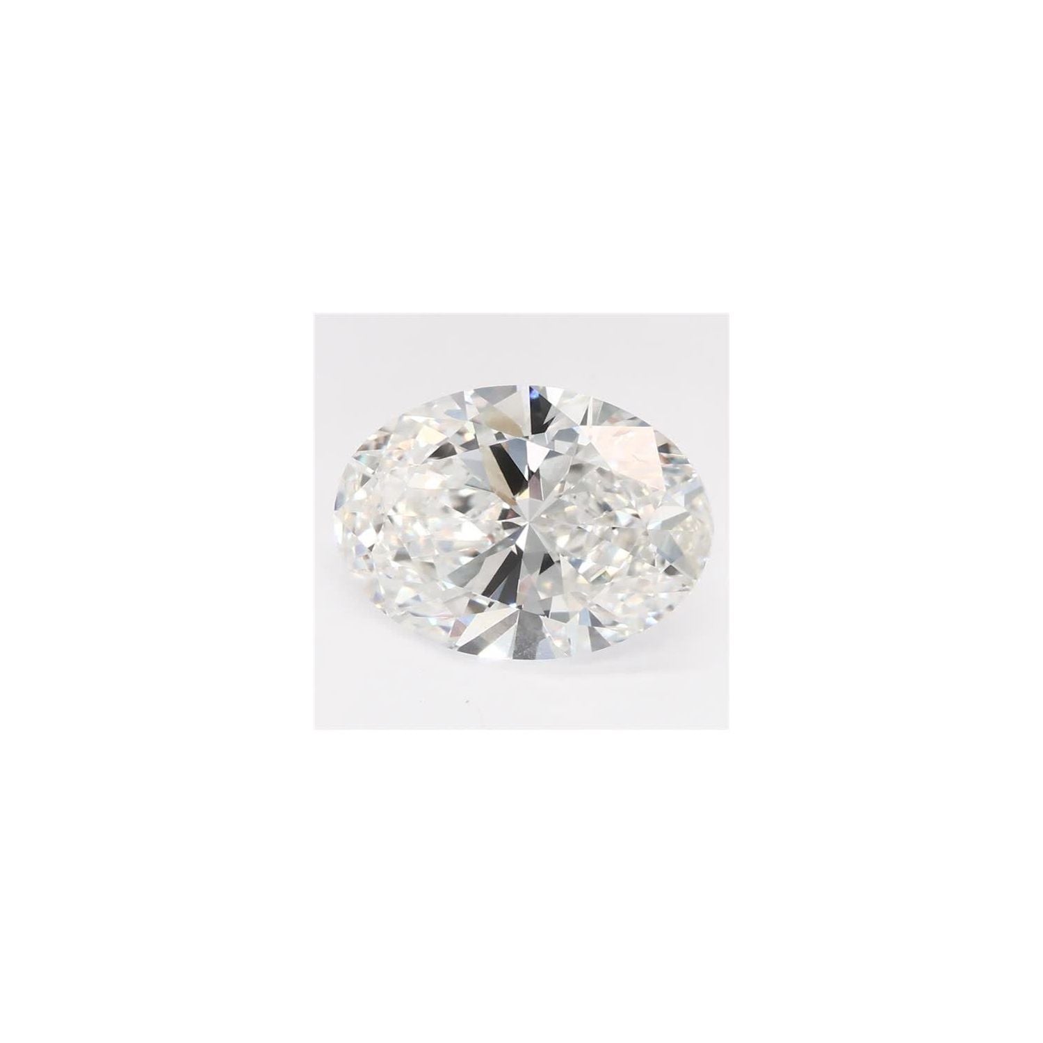 2.33 ct Oval Lab-Grown Diamond – F VS1 – Faceted Cut – GCAL Certified — Sapphire Row