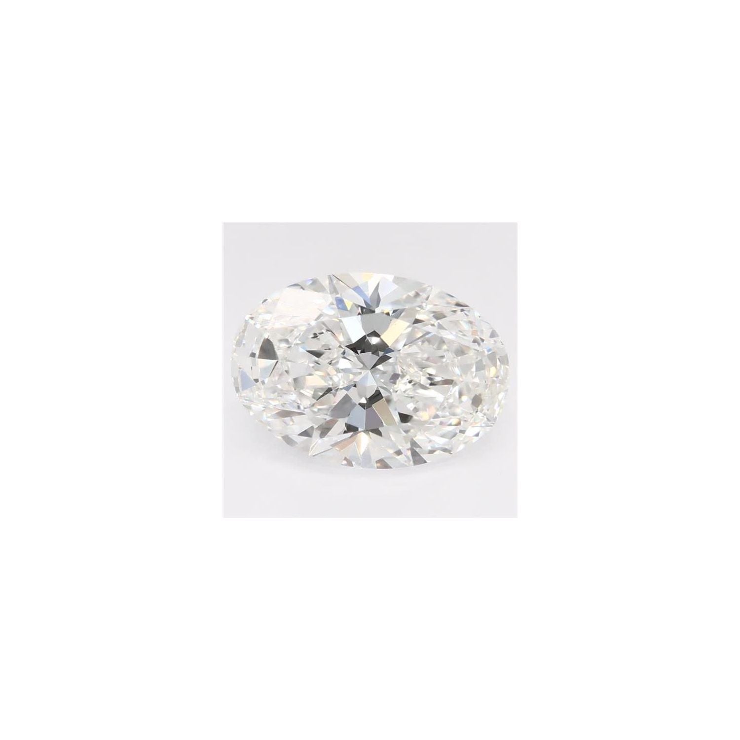 2.05 ct Oval Lab-Grown Diamond – E VS2 – Faceted Cut – GCAL Certified — Sapphire Row