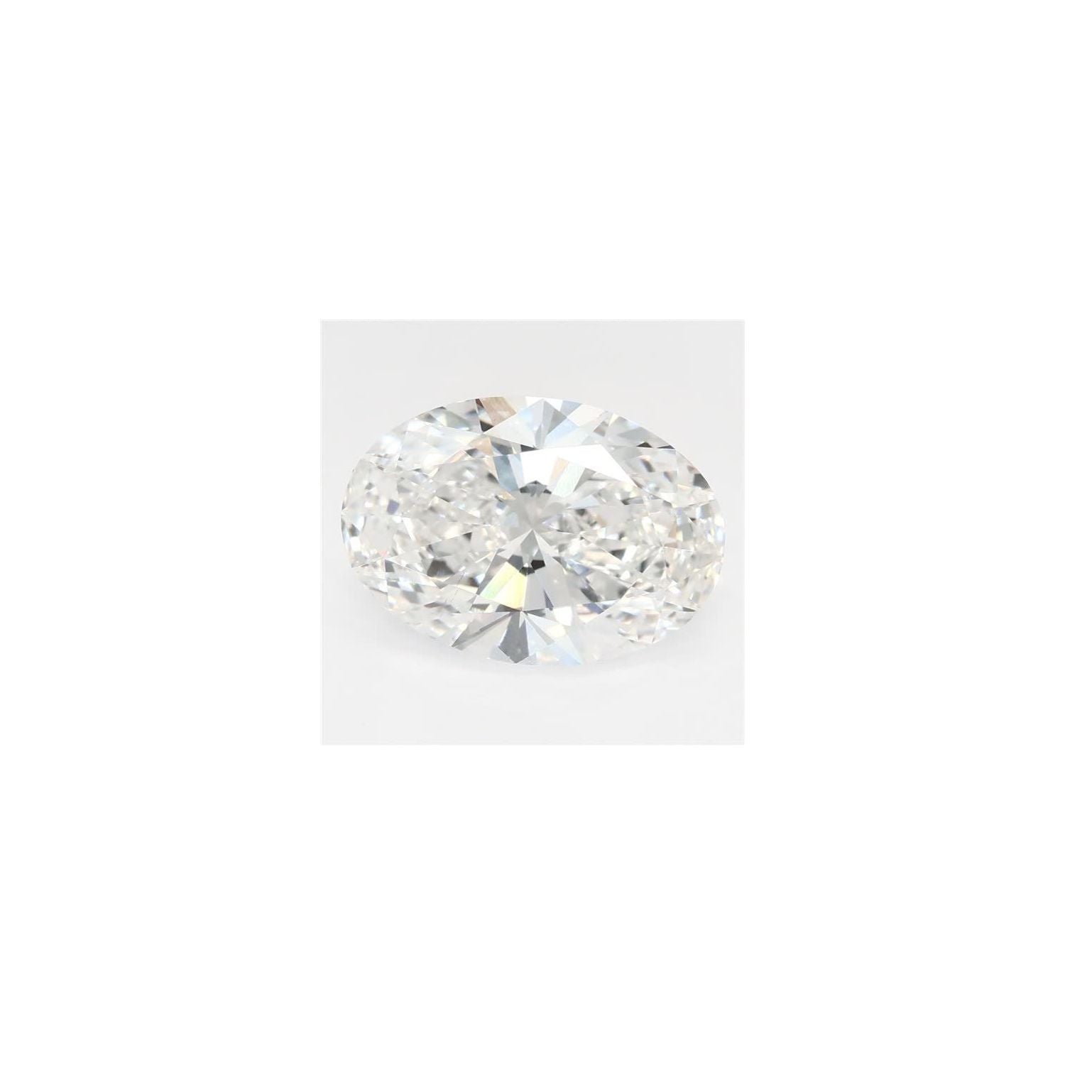 2.43 ct Oval Lab-Grown Diamond – E VS2 – Faceted Cut – GCAL Certified — Sapphire Row
