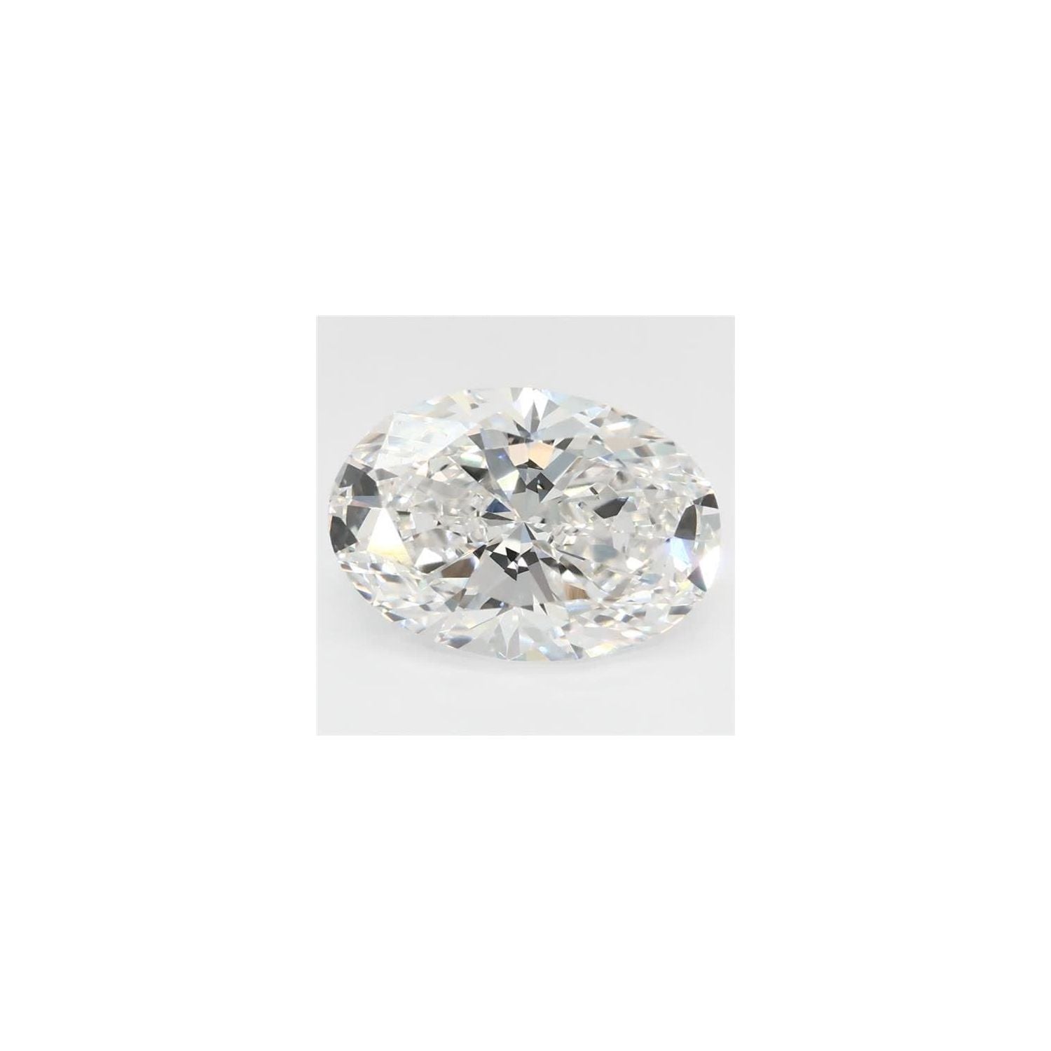 2.04 ct Oval Lab-Grown Diamond – E VS1 – Faceted Cut – GCAL Certified — Sapphire Row